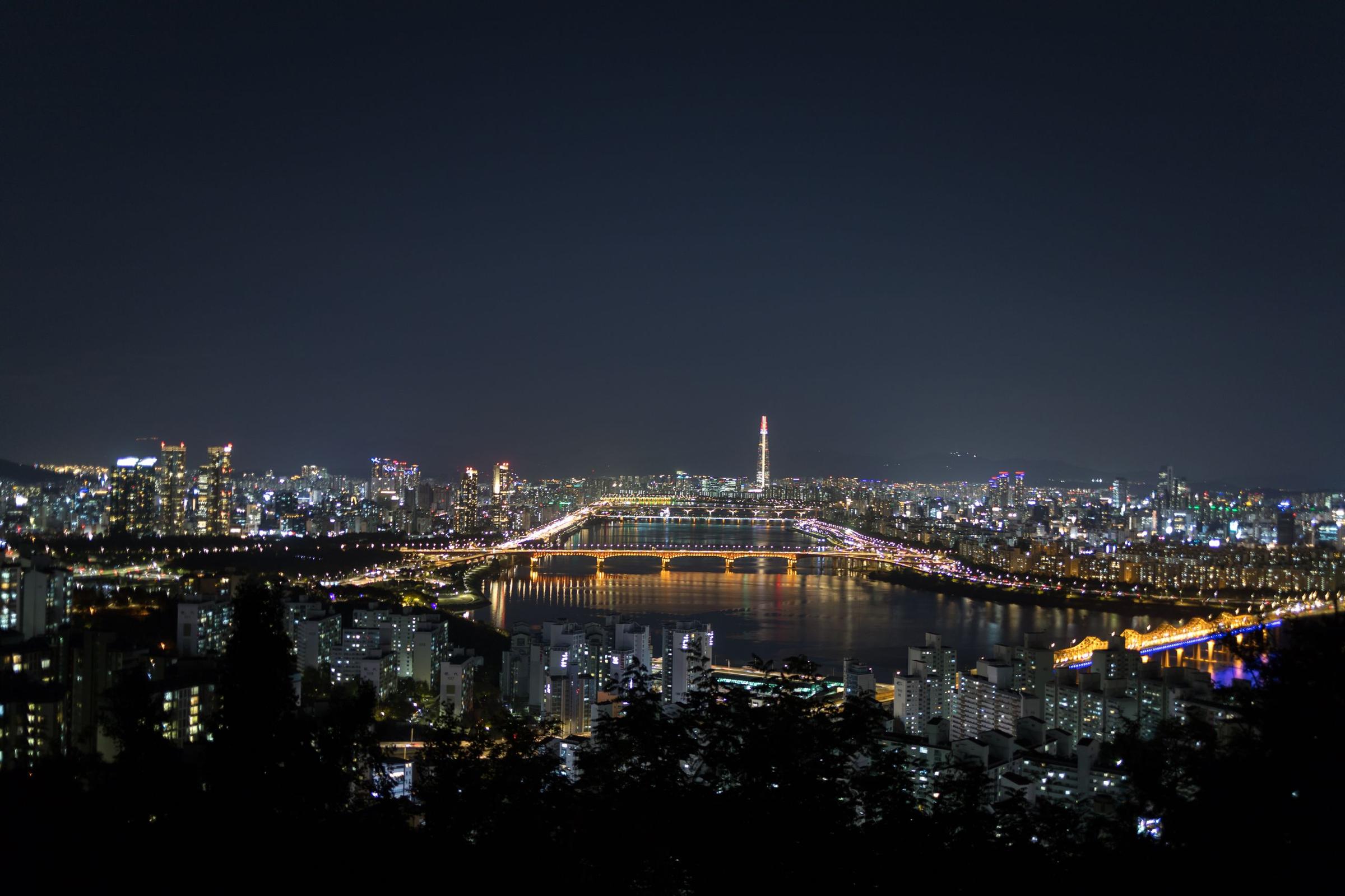 Pemandangan Seoul, Korea