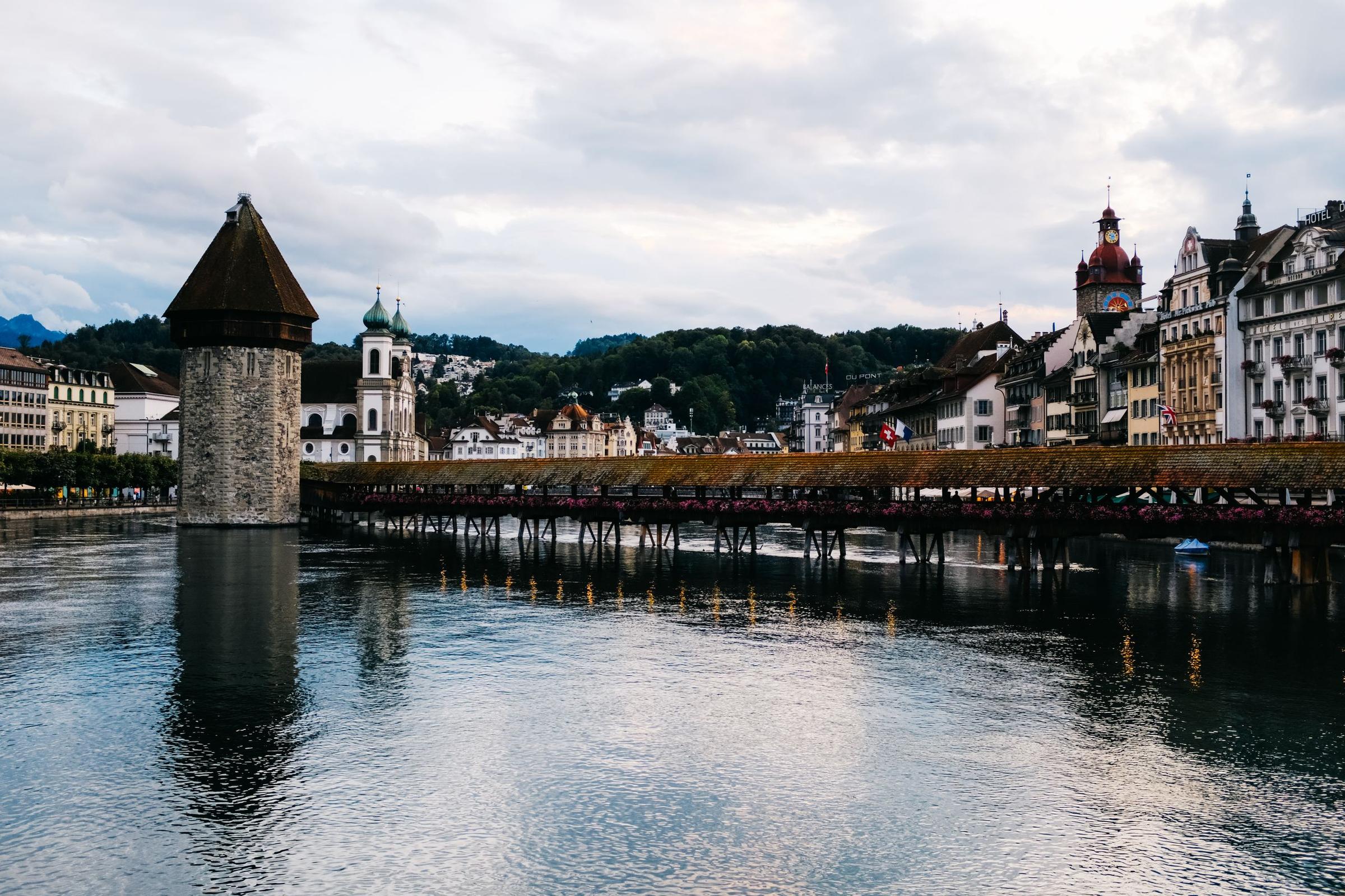 Chapel Bridge di Lucerne