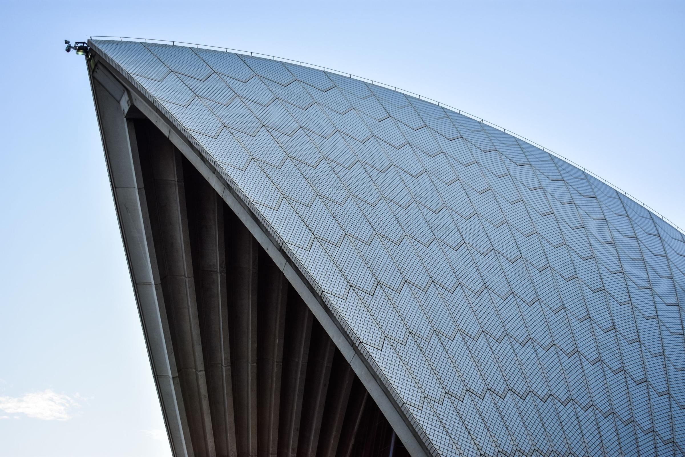 Layar Sydney Opera House dari dekat