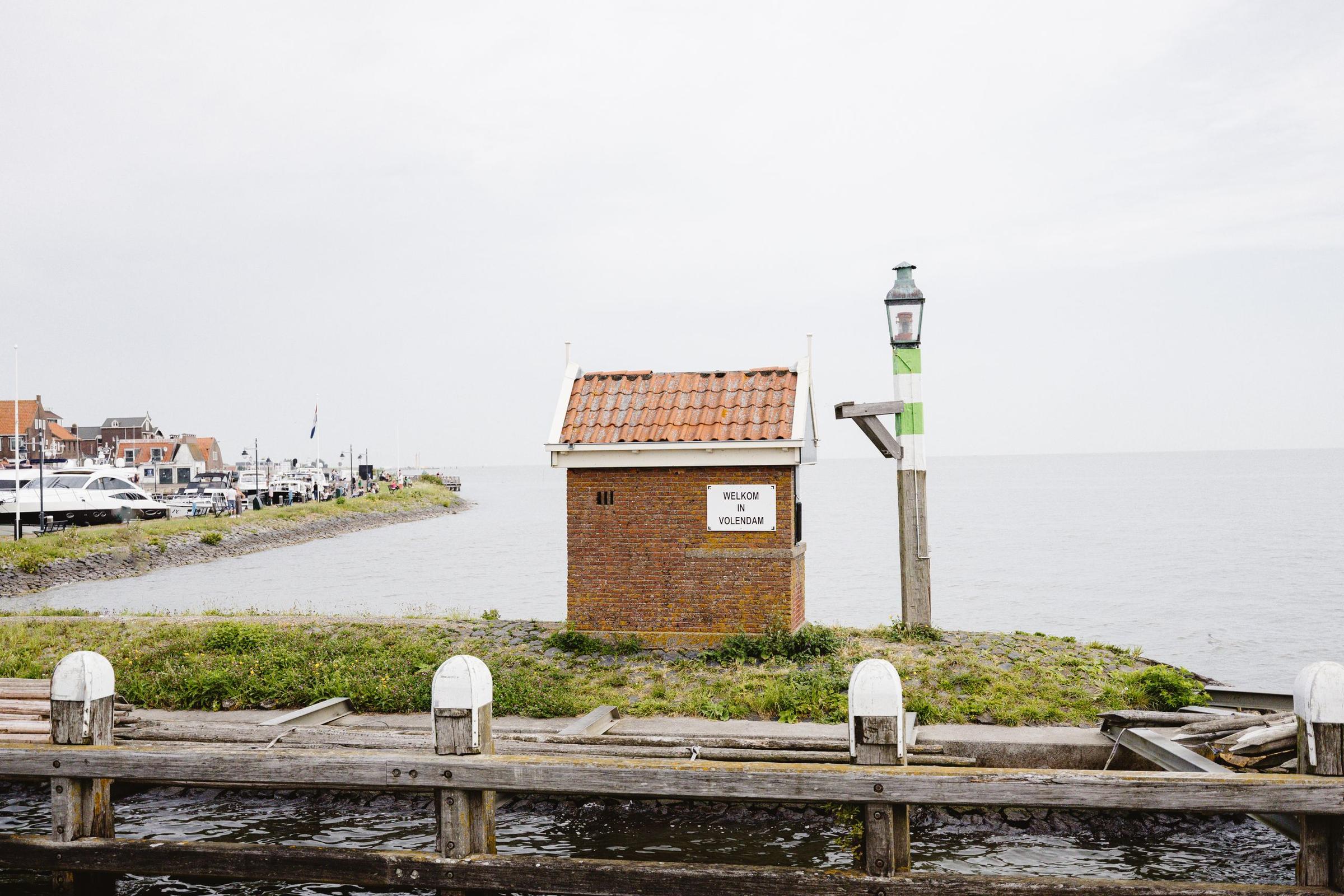 Pelabuhan desa nelayan Volendam