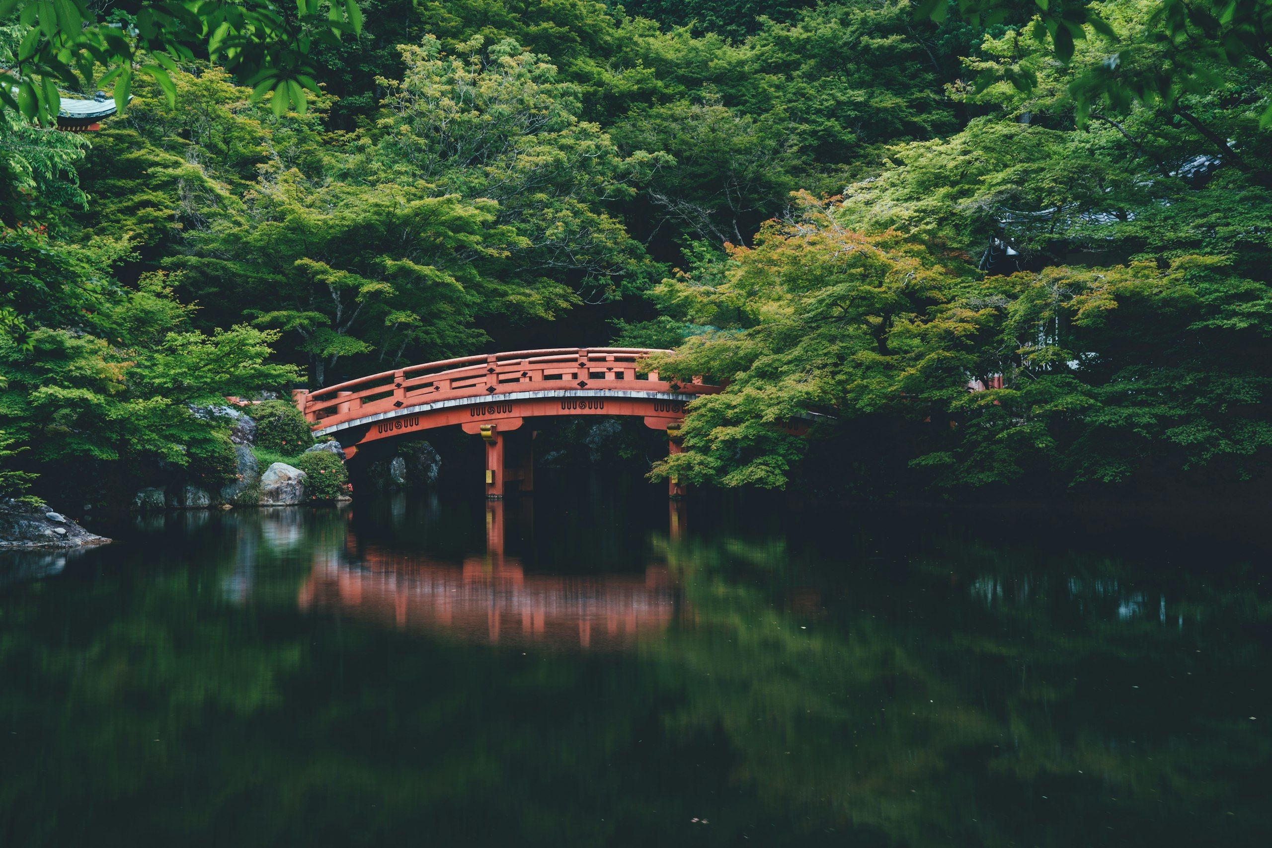 Pemandangan perjalanan di Japan