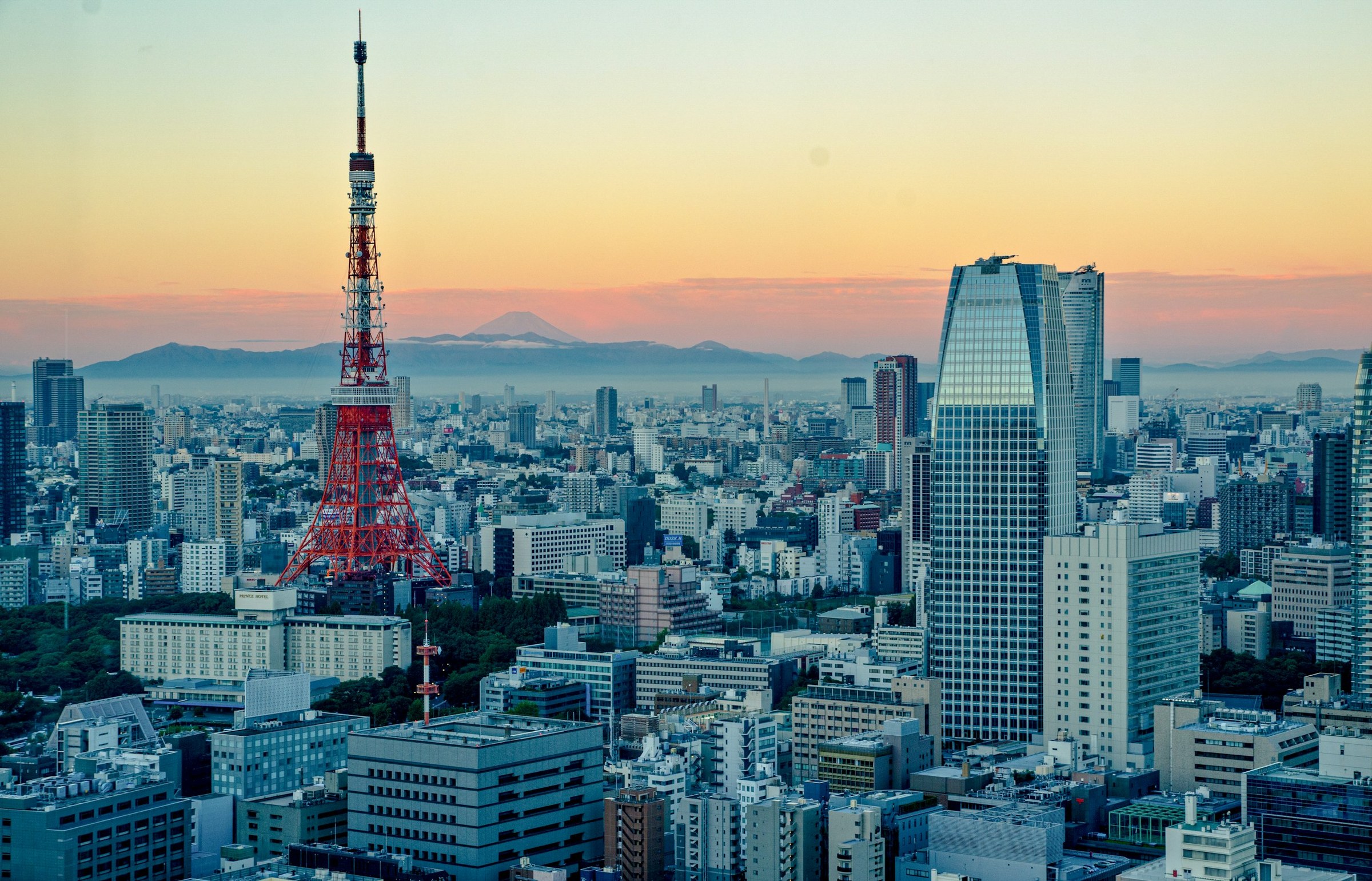 Panorama: Pemandangan Tokyo, Jepang