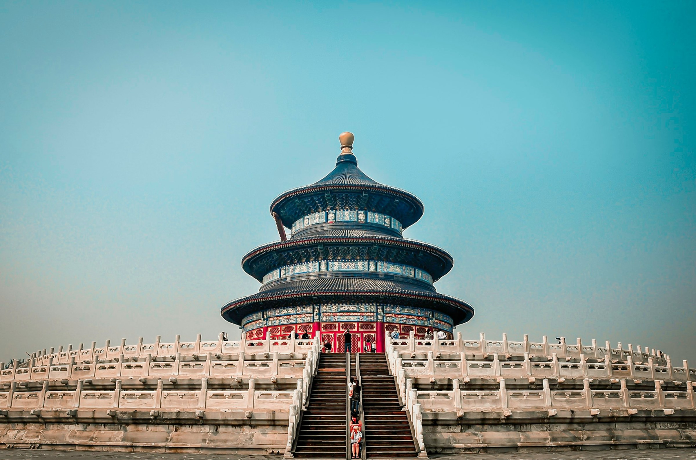 Panorama: Pemandangan Beijing, China