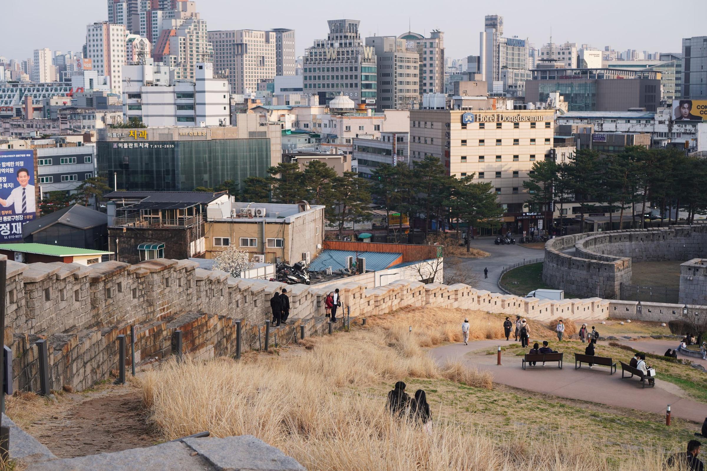 Pemandangan Seoul, Korea