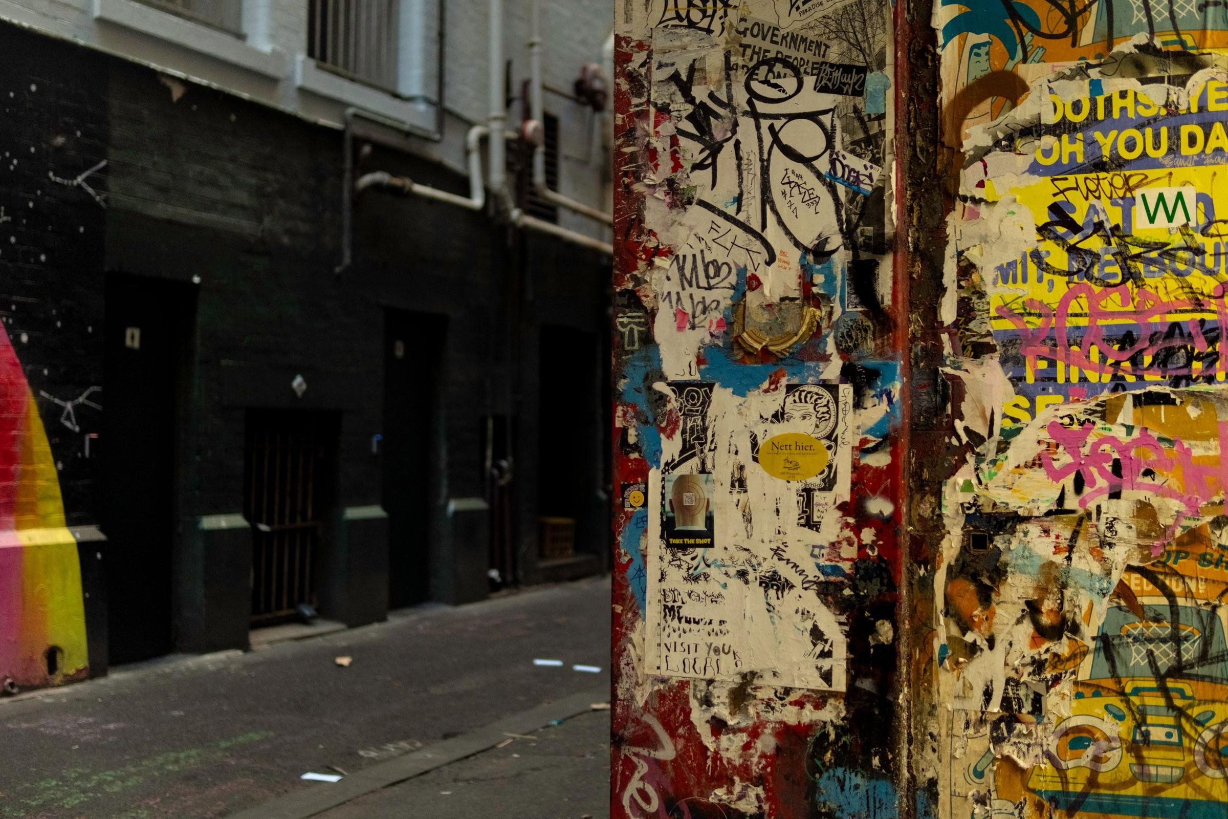 Gang seni jalanan di Melbourne