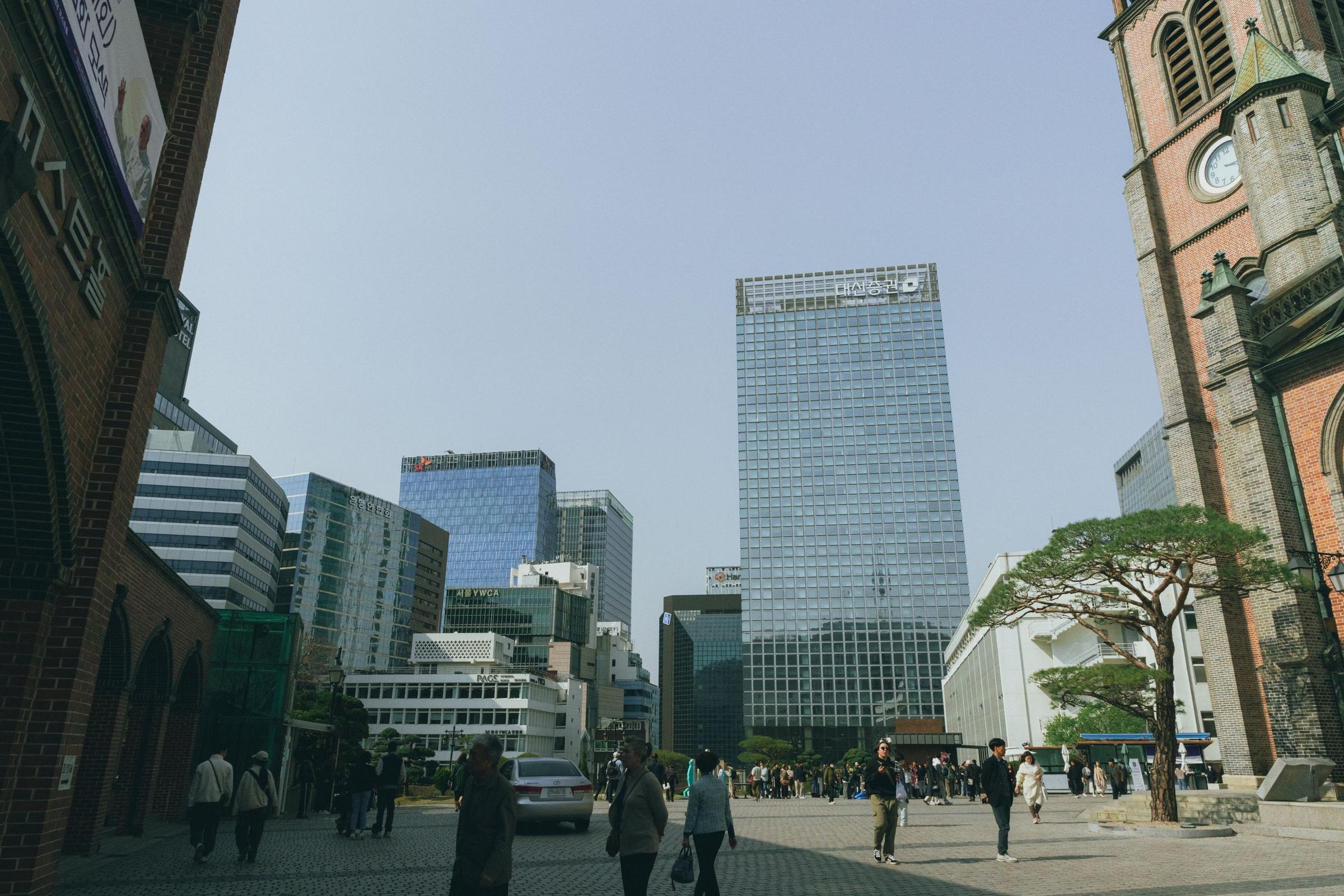 Pemandangan Seoul, Korea
