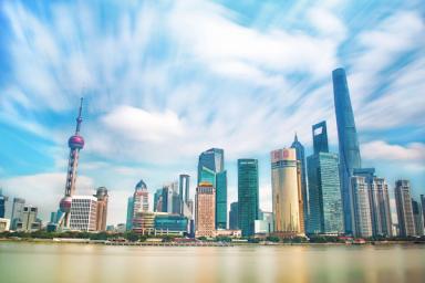 Pemandangan Shanghai, China