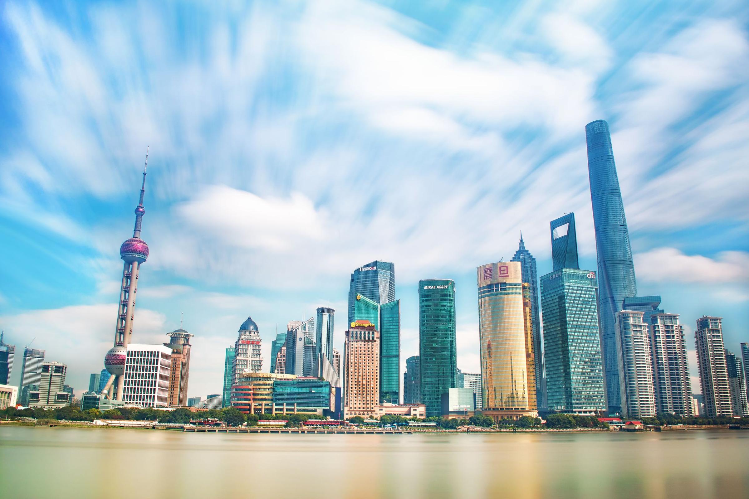 Pemandangan Shanghai, China