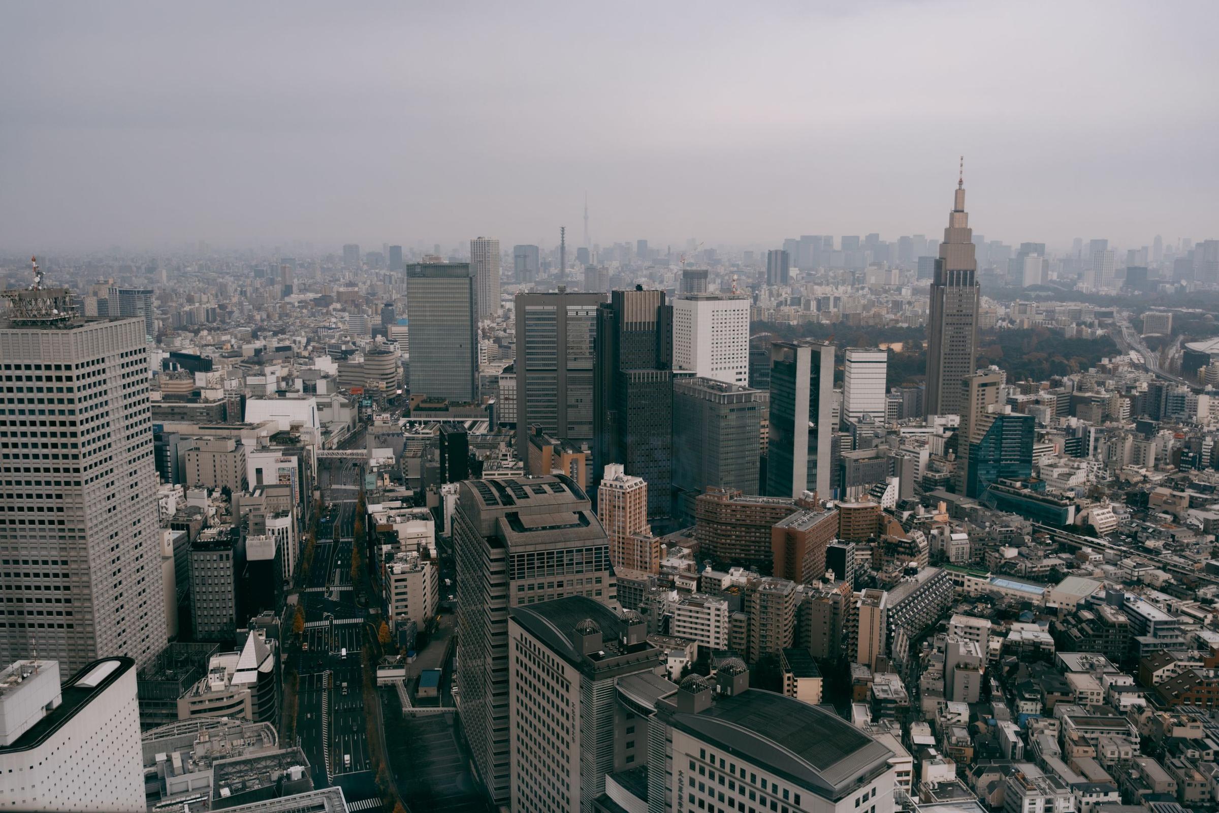 Pemandangan Tokyo, Jepang