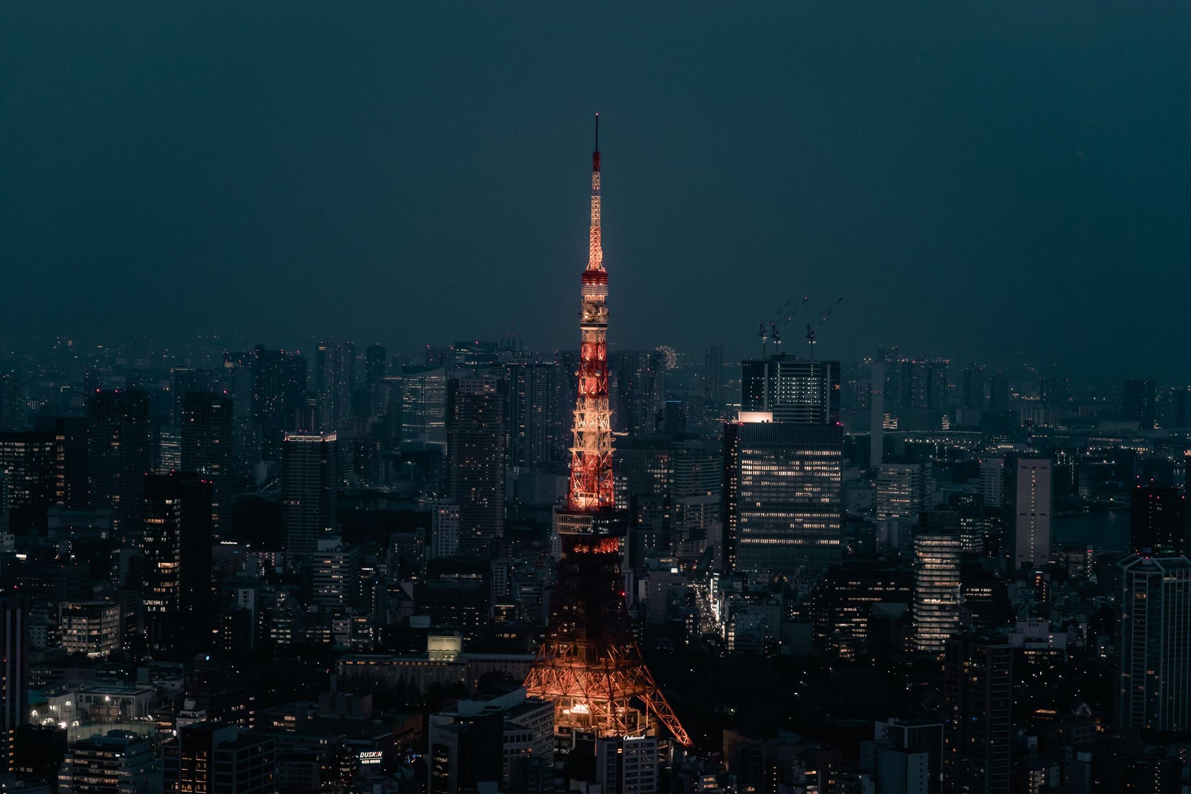 Pemandangan Tokyo, Jepang
