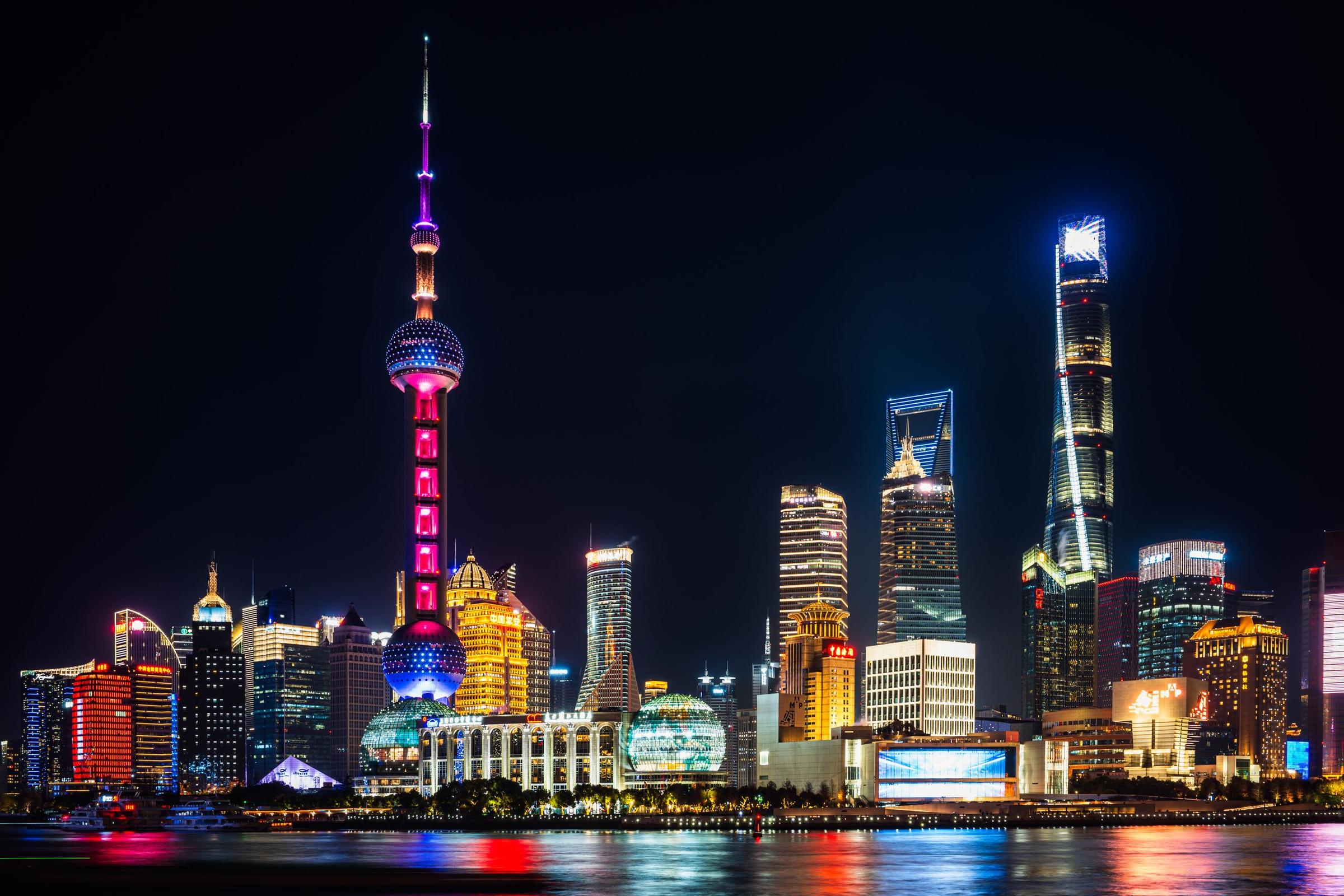 Pemandangan Shanghai, China
