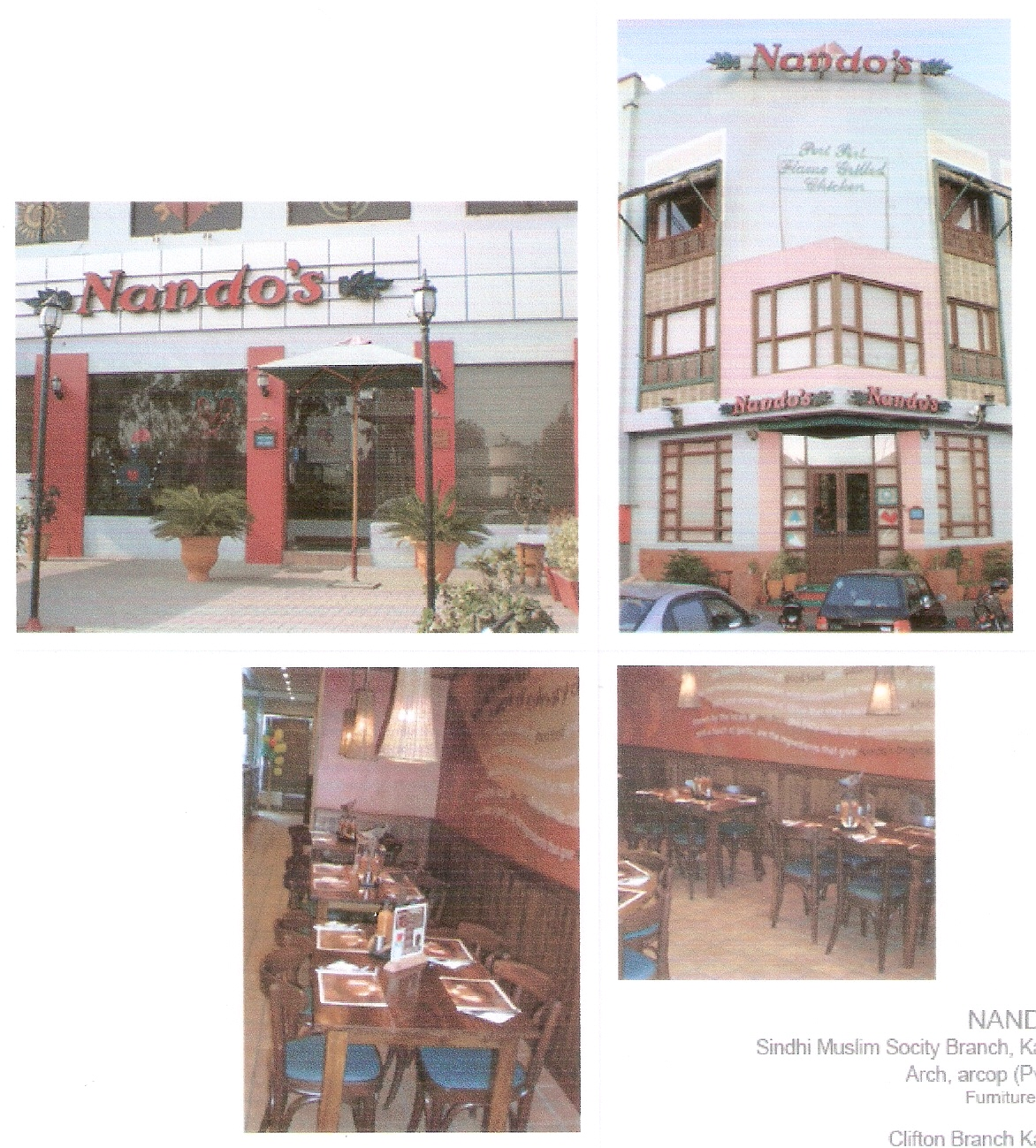 Nando’s Sindhi Muslim Socity Branch Karachi