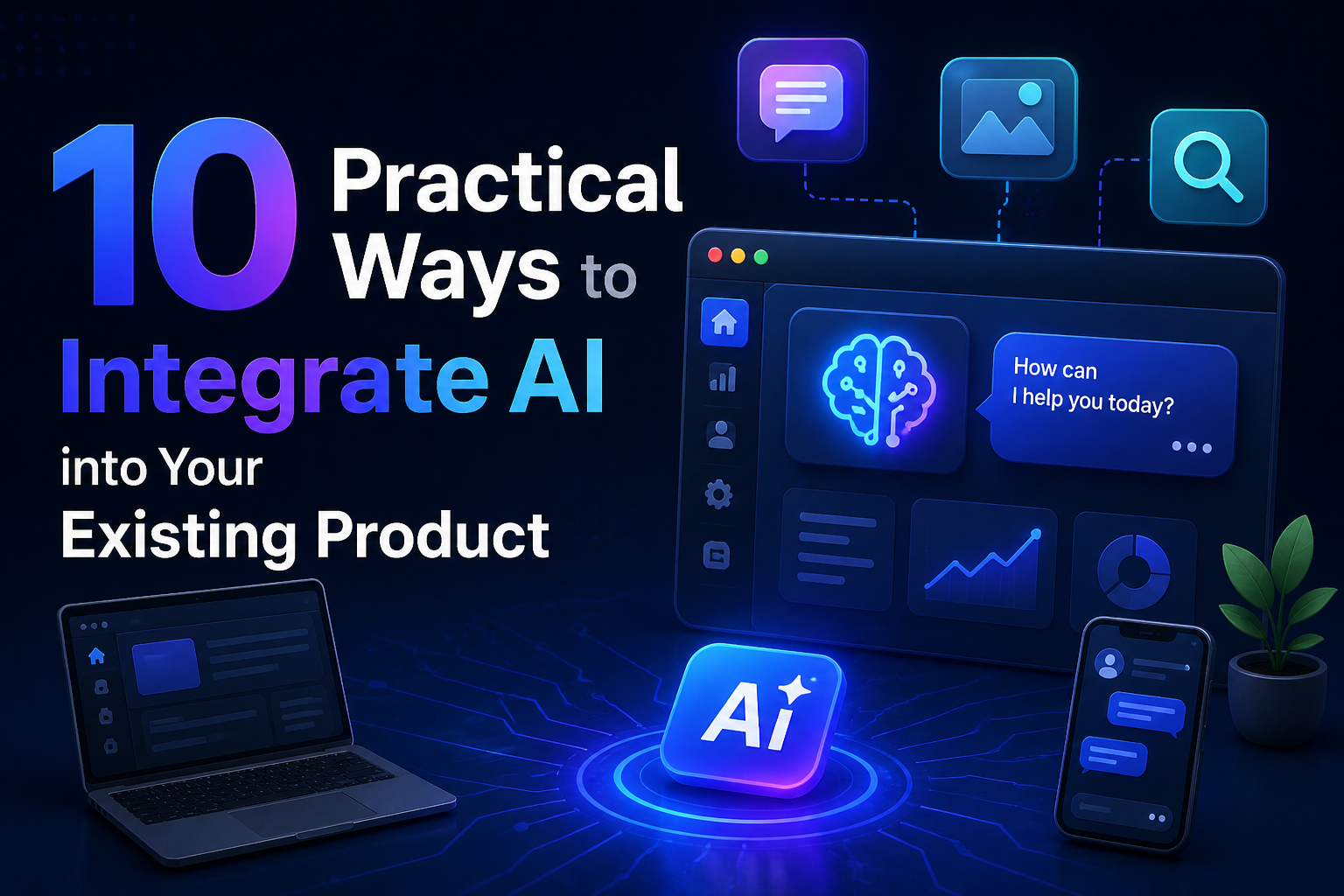 10 Practical Ways to Integrate AI into Your Existing Product