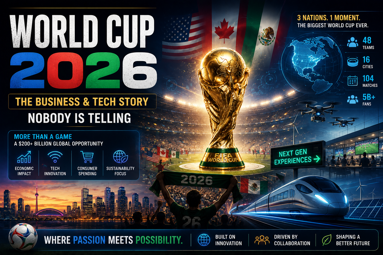 World Cup 2026: The Business & Tech Story Nobody Is Telling