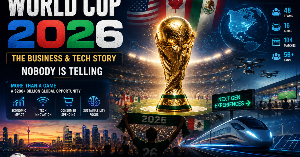 World Cup 2026: The Business & Tech Story Nobody Is Telling