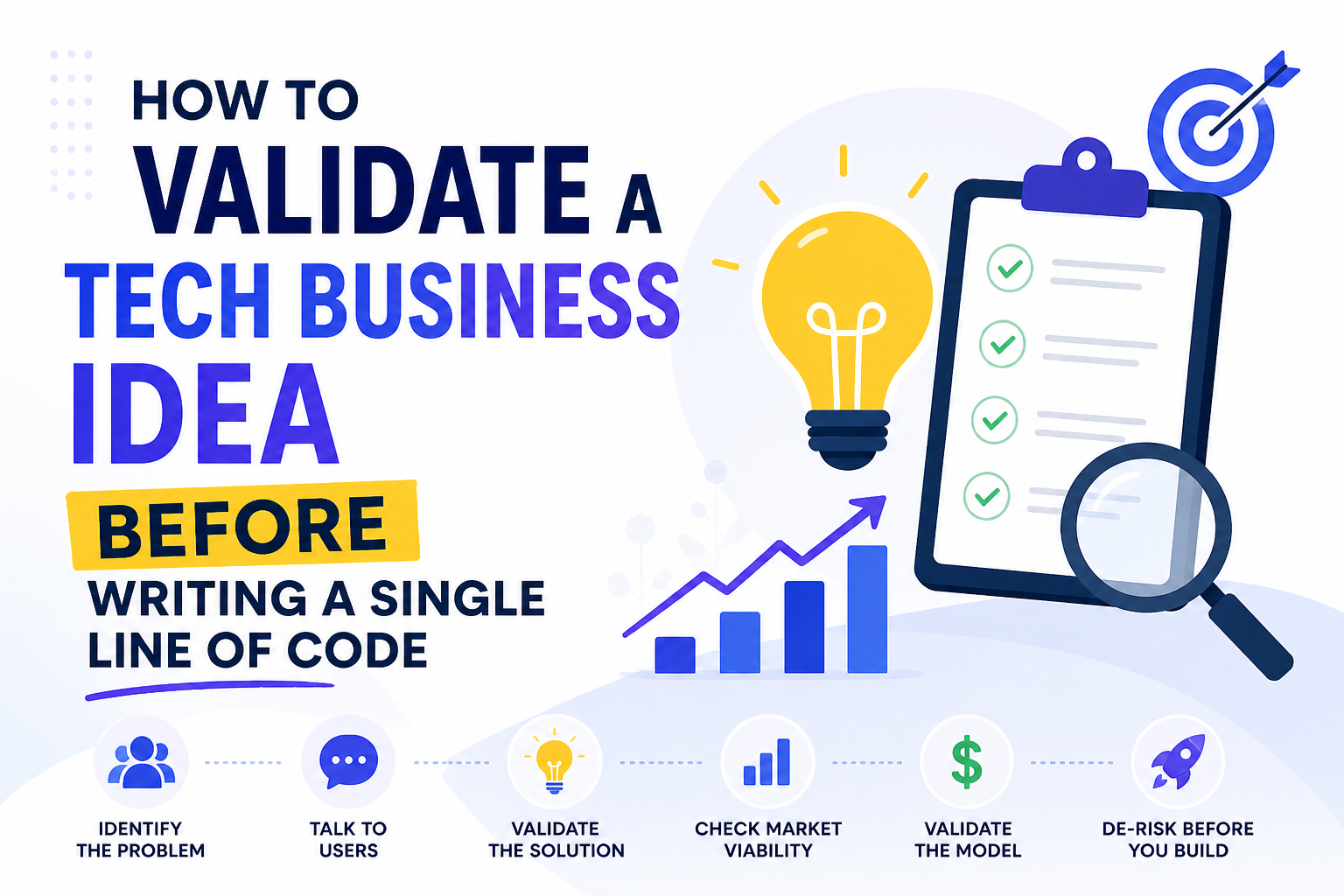 How to Validate a Tech Business Idea Before Writing a Single Line of Code