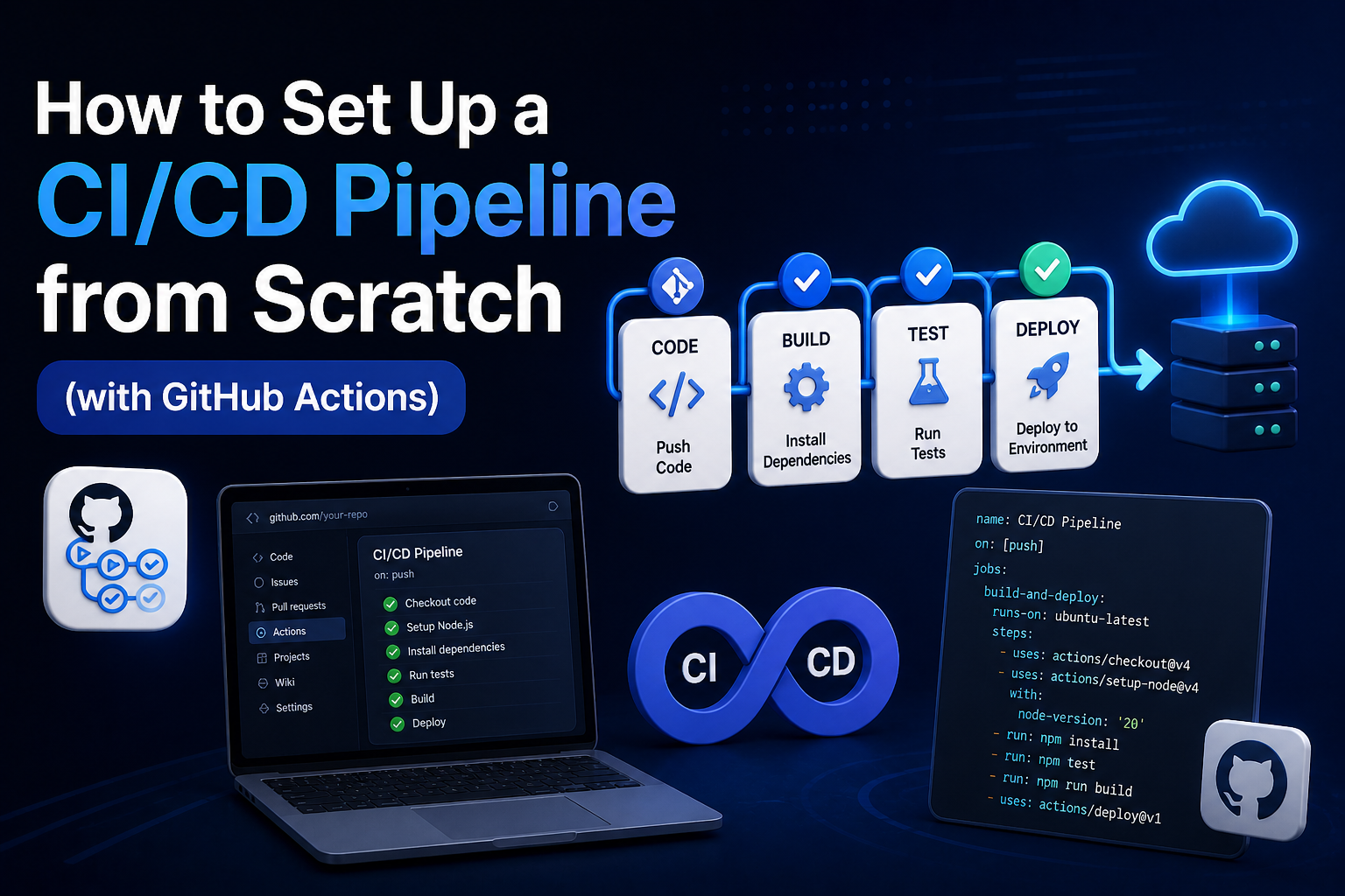 How to set up a CI/CD pipeline from scratch (with GitHub Actions)
