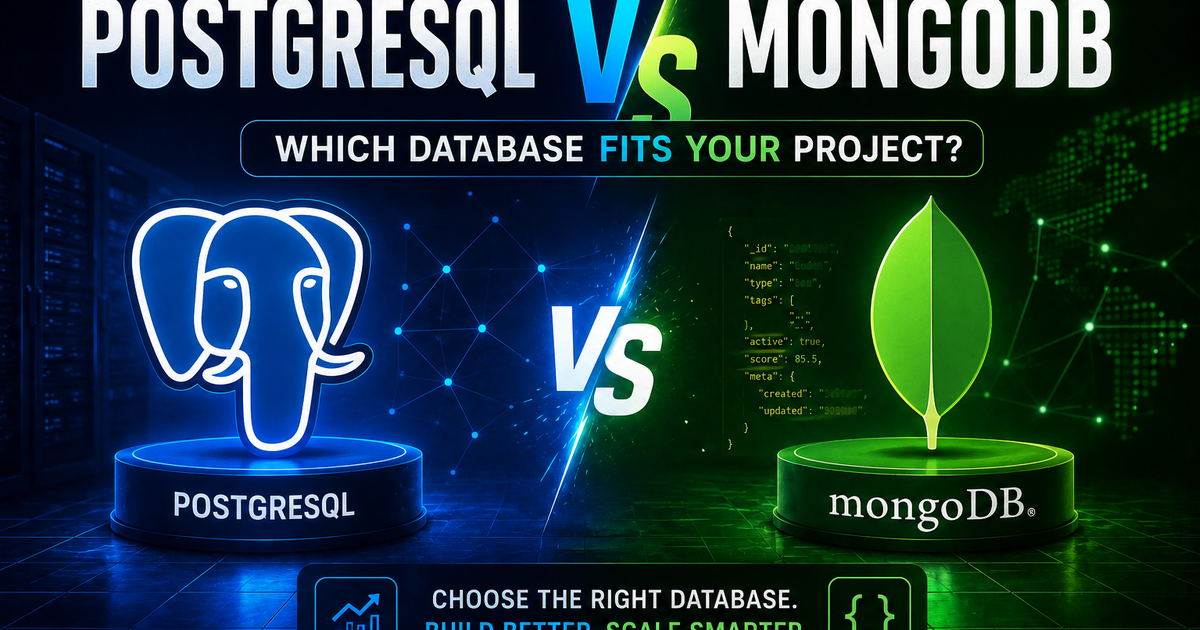 PostgreSQL vs MongoDB: Which Database Fits Your Project?
