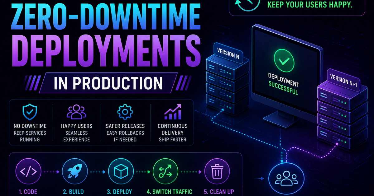 How to Implement Zero-Downtime Deployments in Production