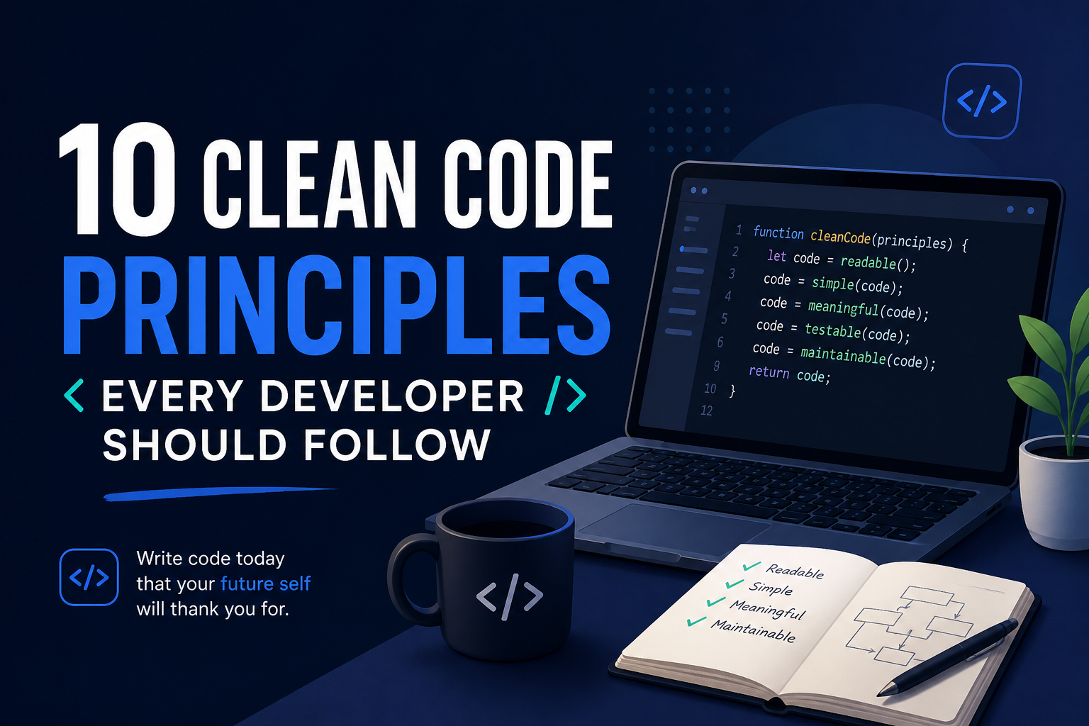 10 Clean Code Principles Every Developer Should Follow
