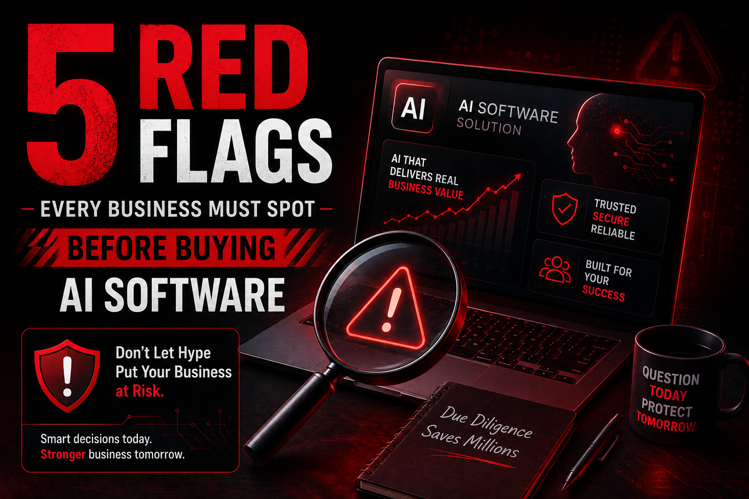 5 Red Flags Every Business Must Spot Before Buying AI Software