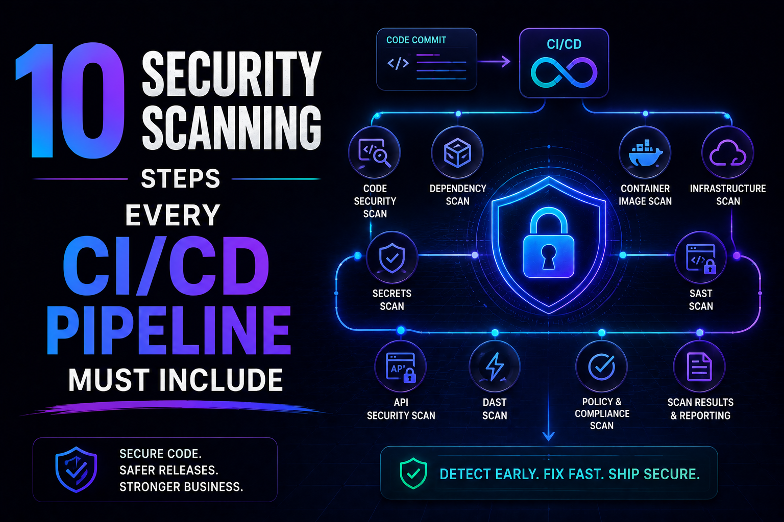 10 Security Scanning Steps Every CI/CD Pipeline Must Include