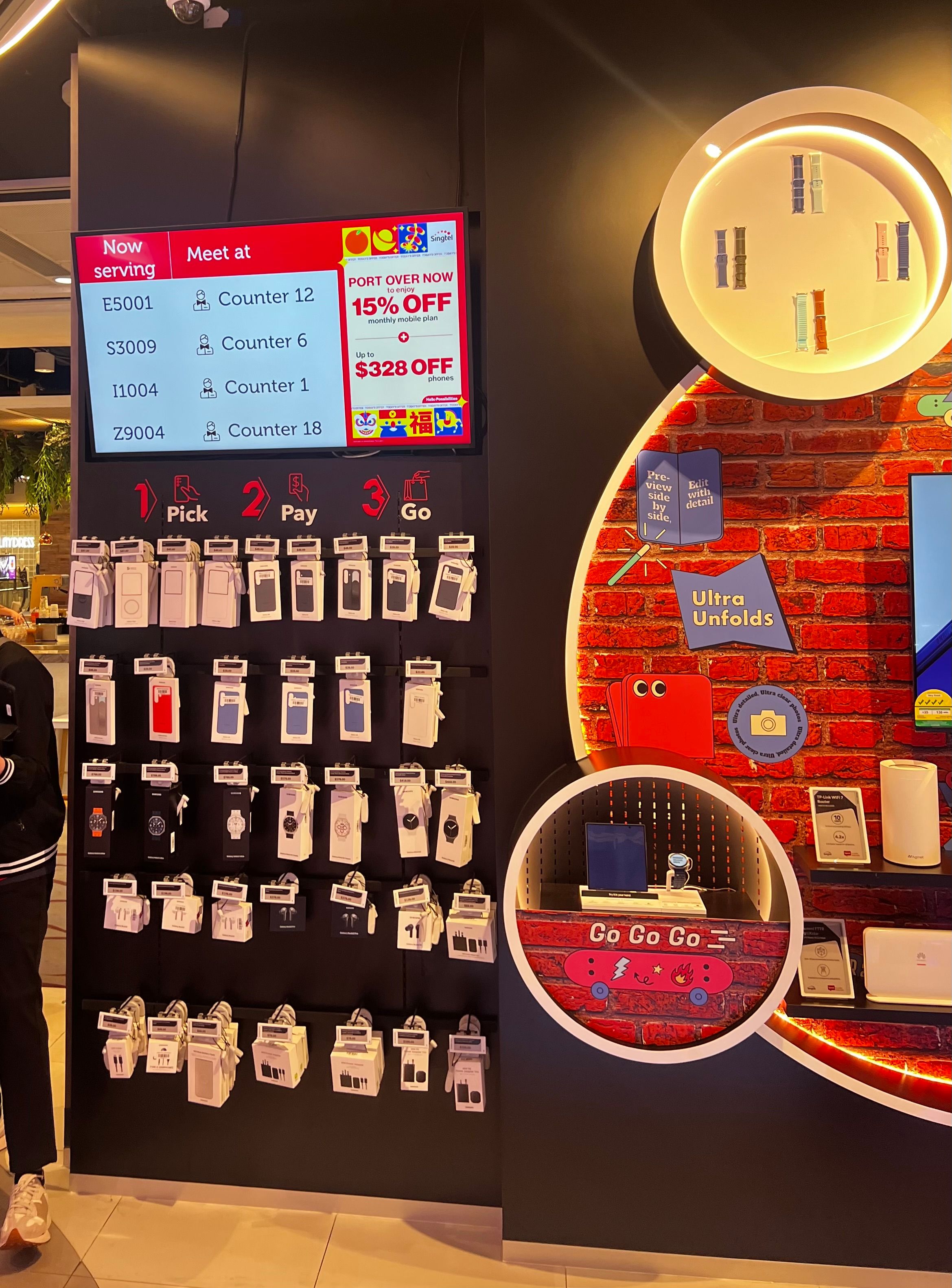 Queue Numbers in Singtel