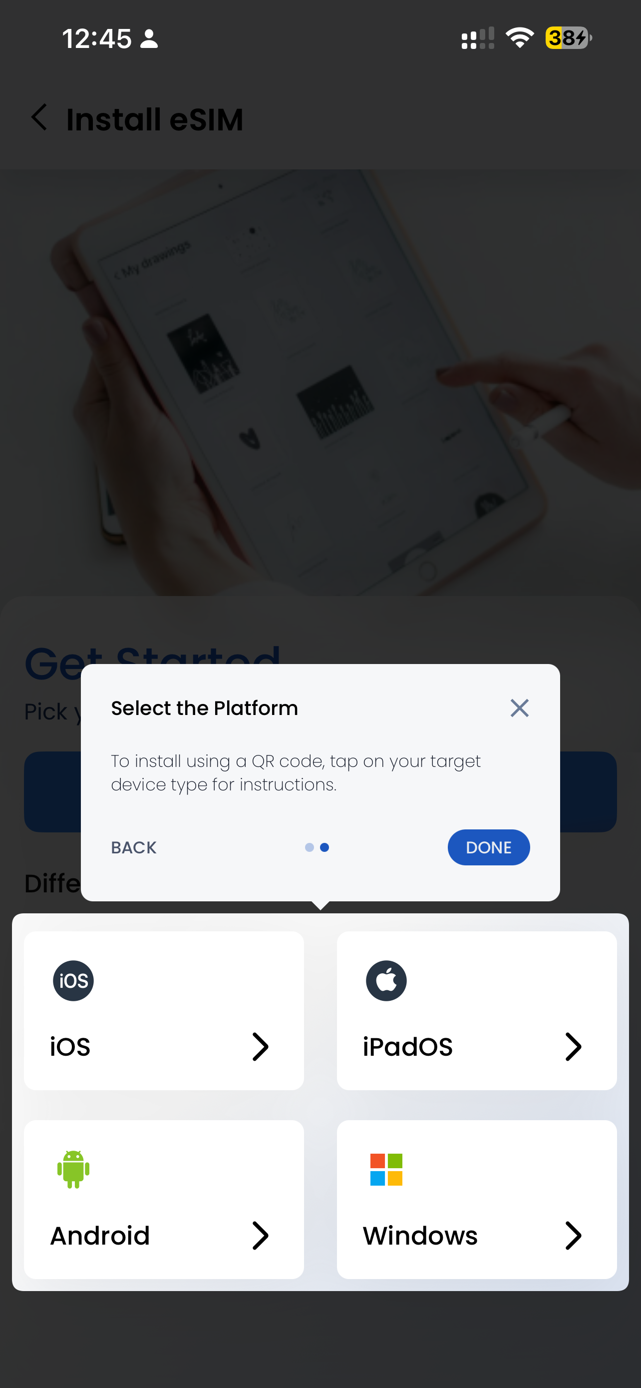 Install GigSky On iOS