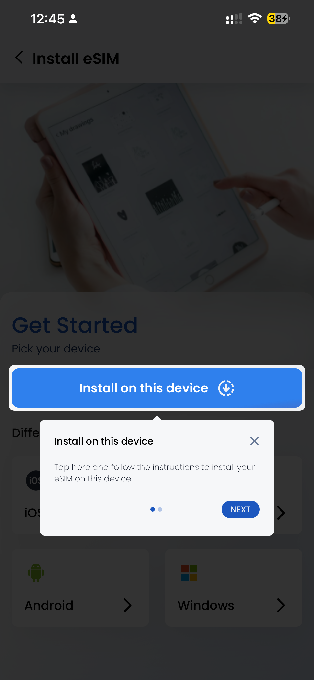 GigSky iOS Installation