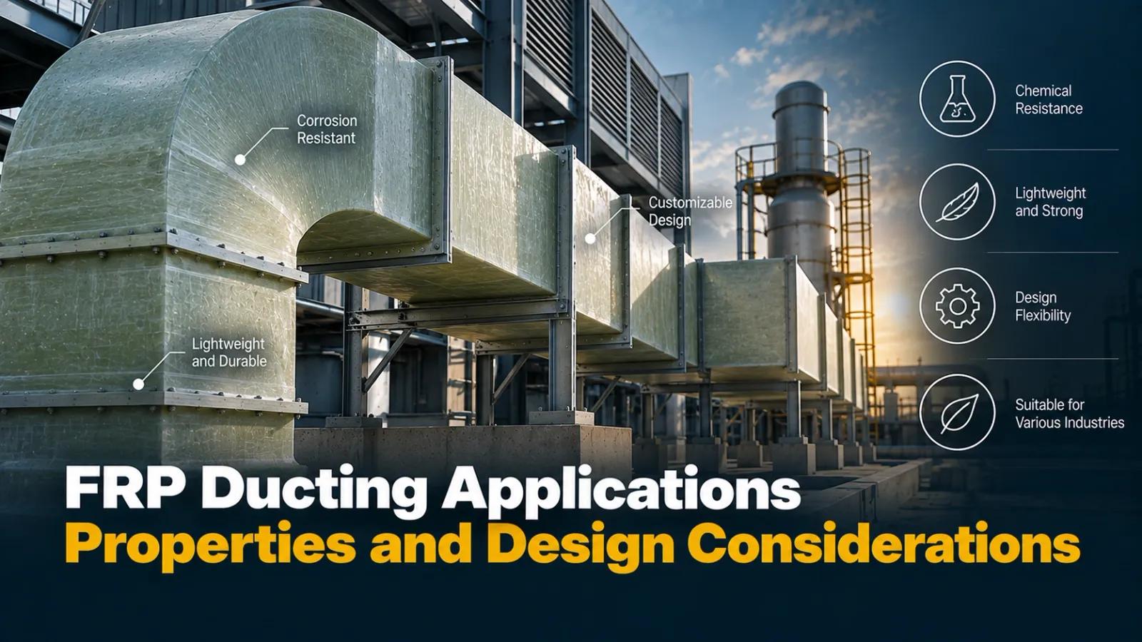 FRP Ducting Applications Properties and Design Considerations