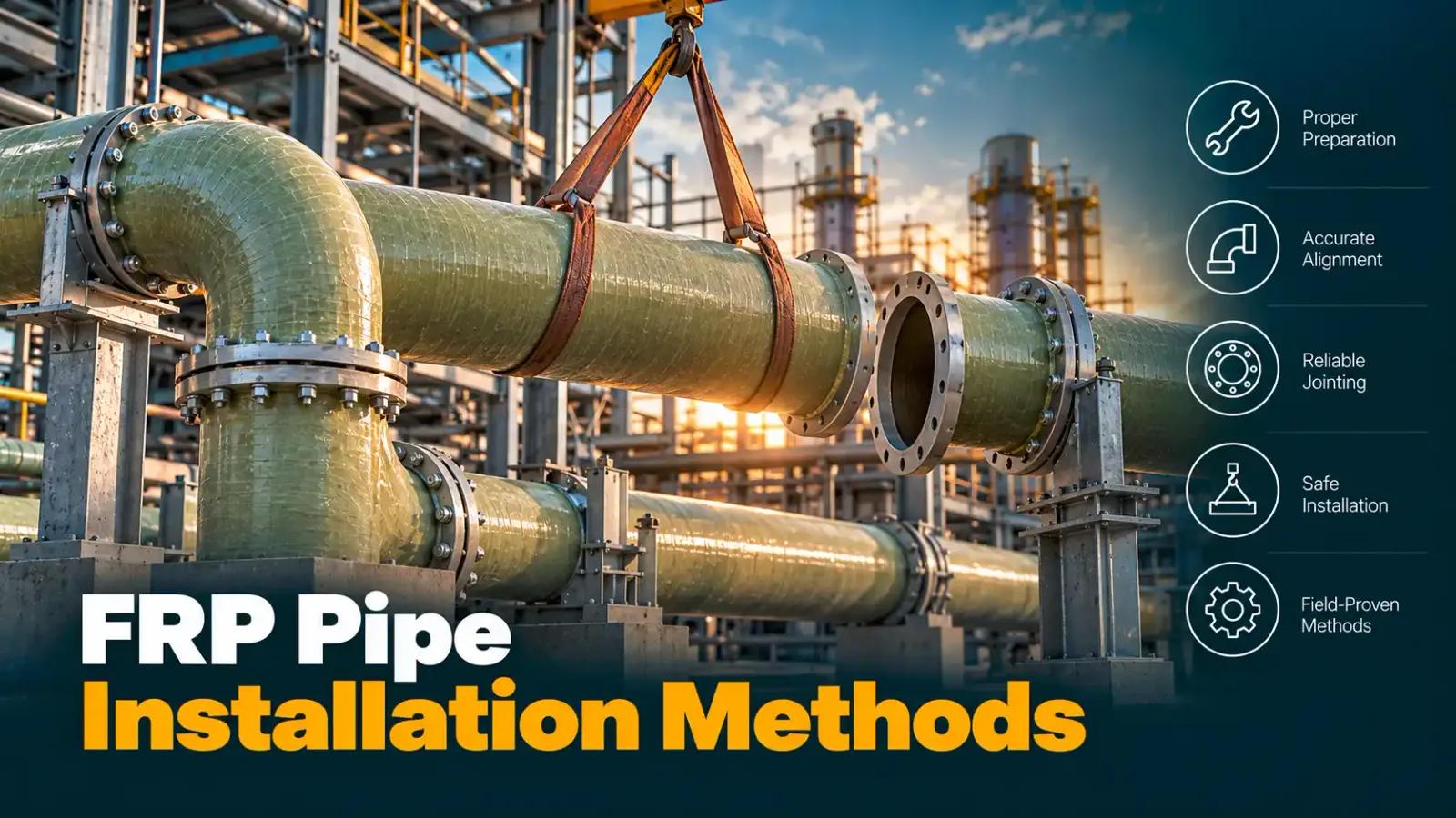 FRP Pipe Installation Methods: Steps and Best Practices