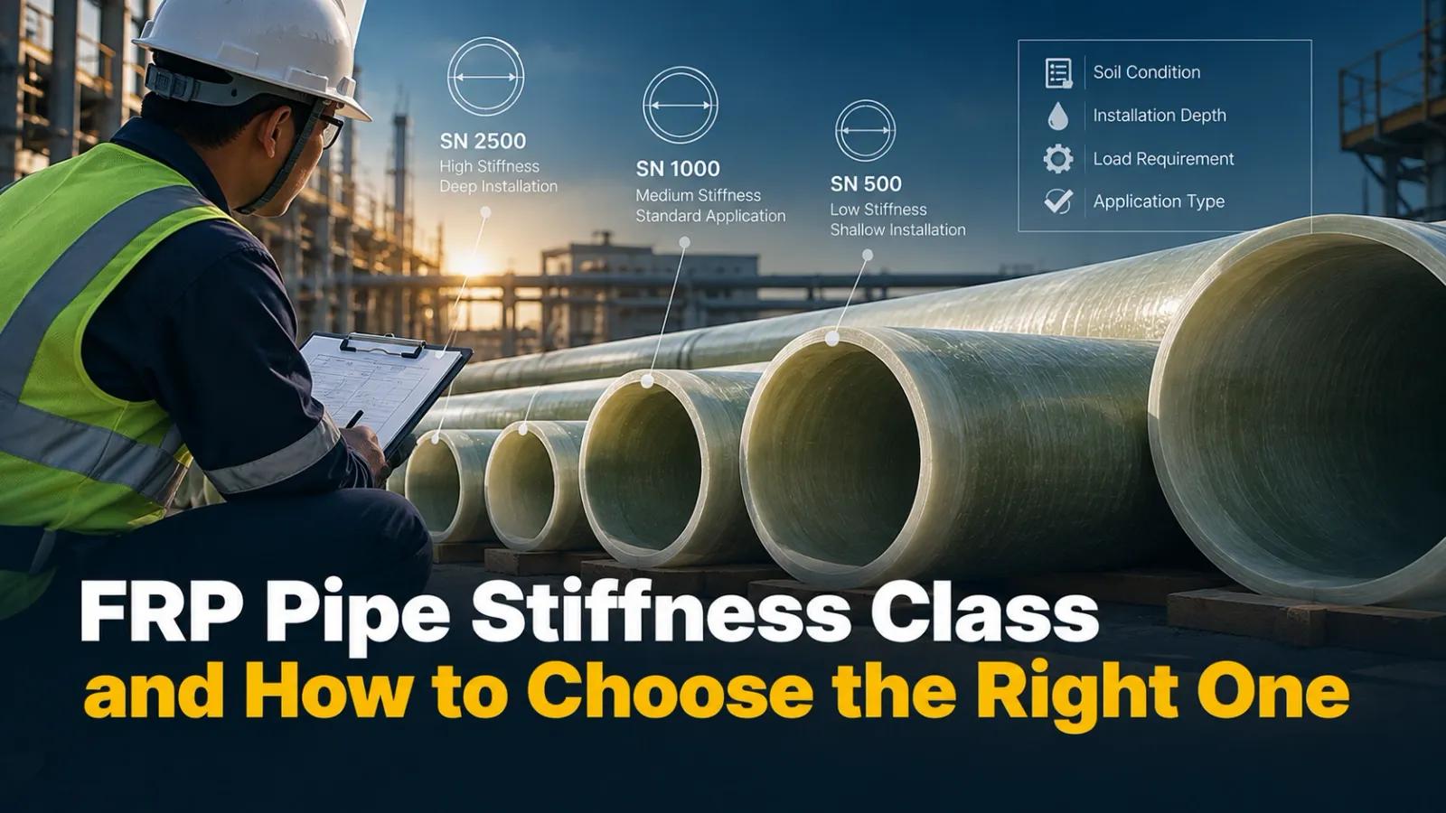 FRP Pipe Stiffness Class and How to Choose the Right One
