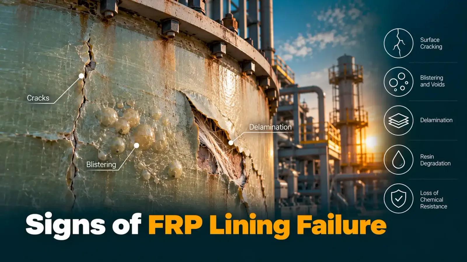 7 Signs of FRP Lining Failure You Should Not Ignore