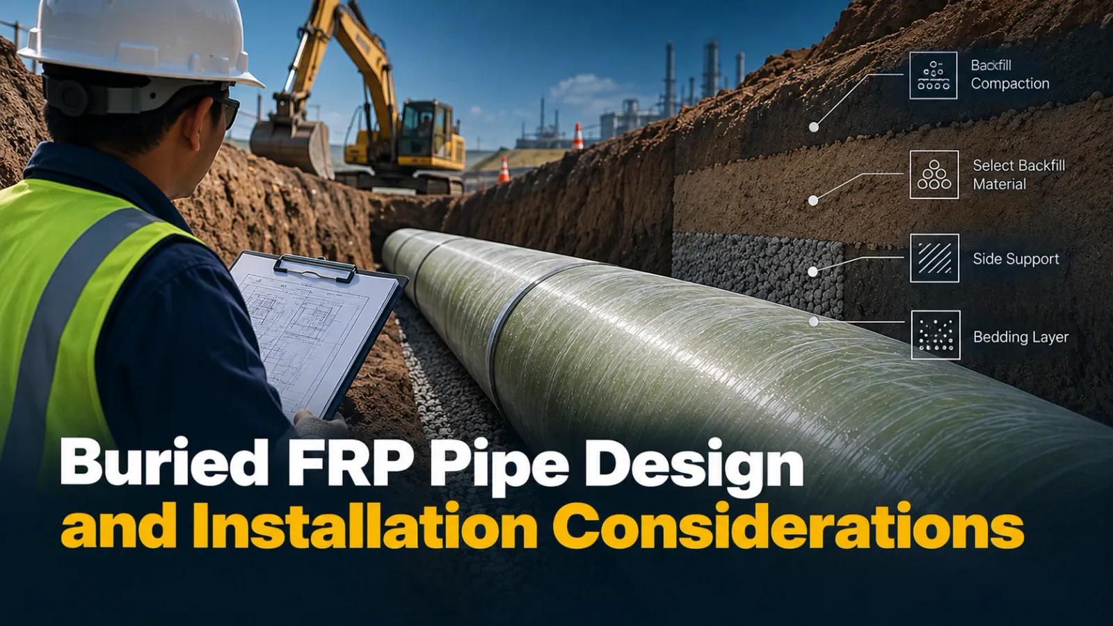 Buried FRP Pipe Design and Installation Considerations