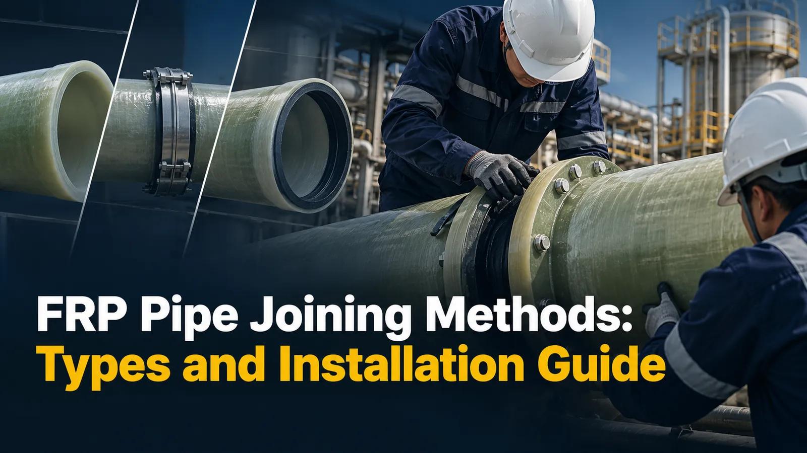 FRP Pipe Joining Methods: Types and Installation Guide