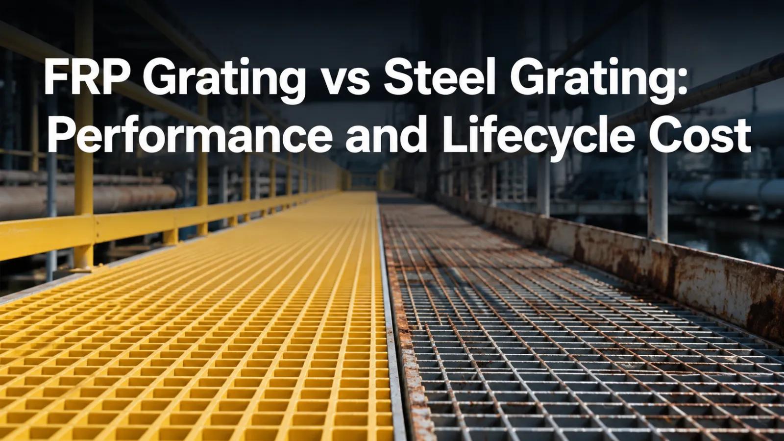 FRP Grating vs Steel Grating: Performance and Cost