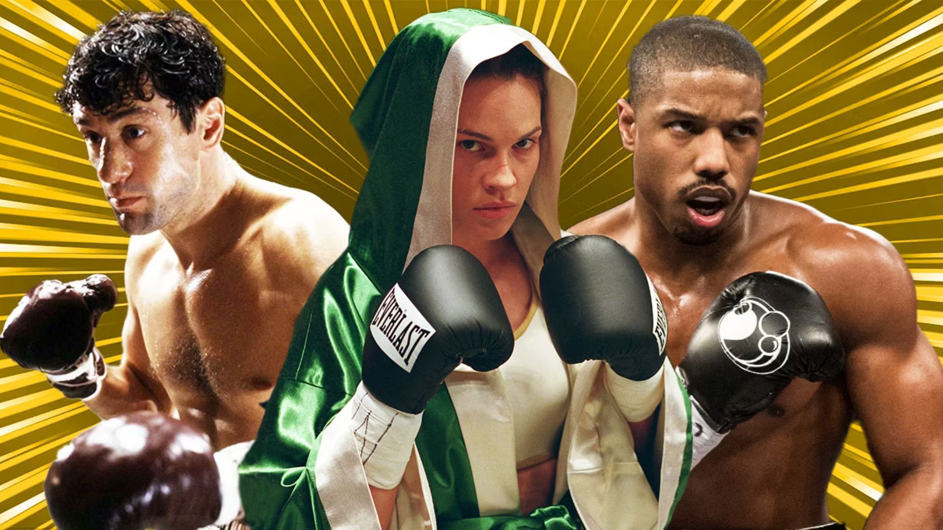 Highlights from Raging Bull, Ali, Million Dollar Baby, Creed, and Rocky