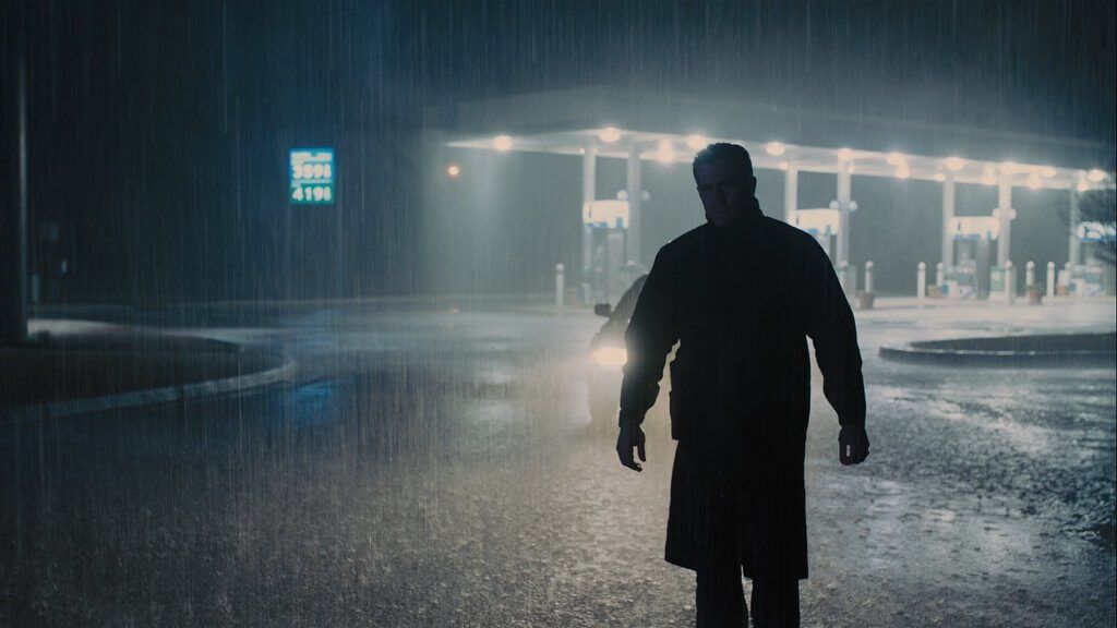 Prisoners 2013 - iconic rain scene.