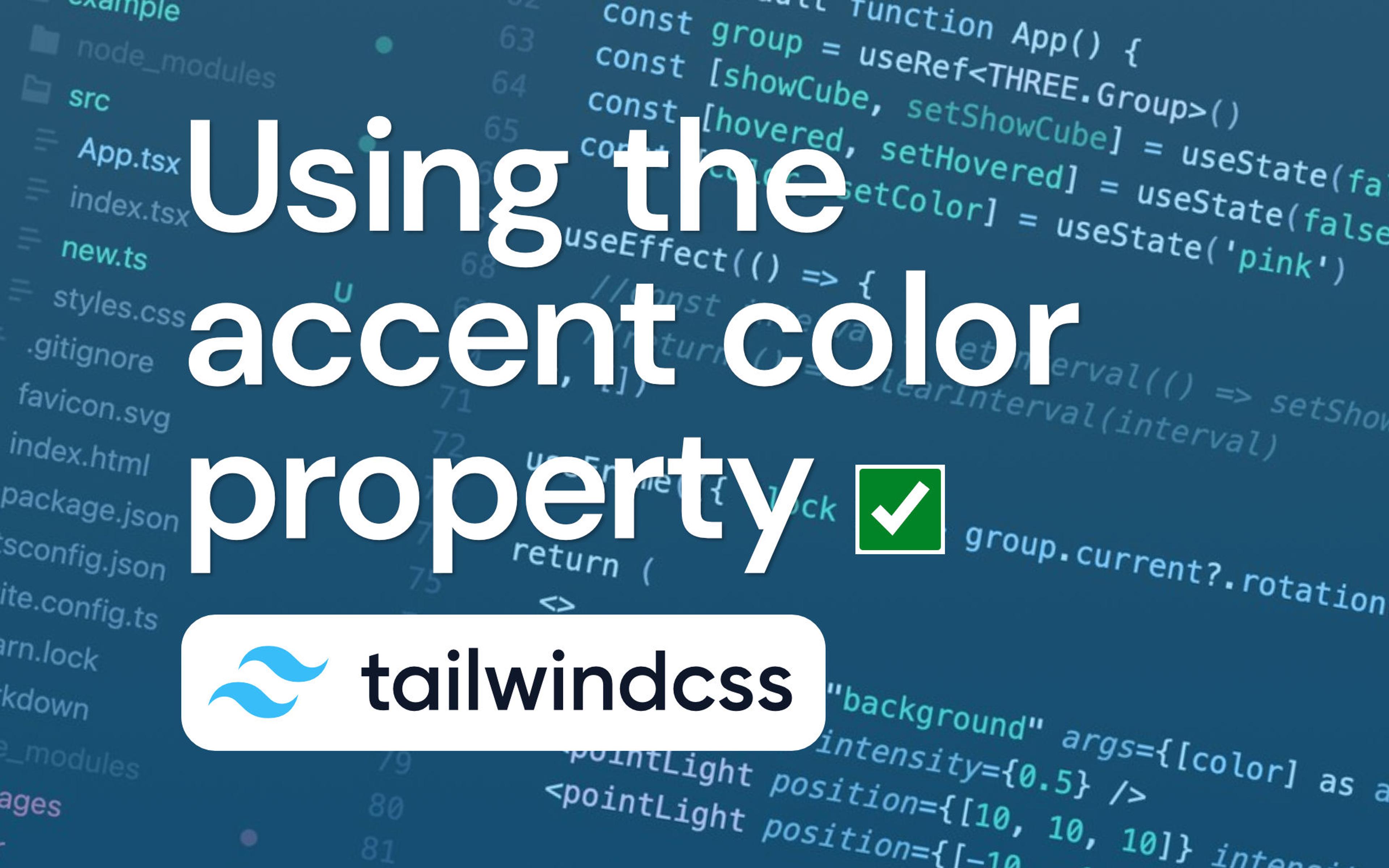 Using the accent color property Thumbnail