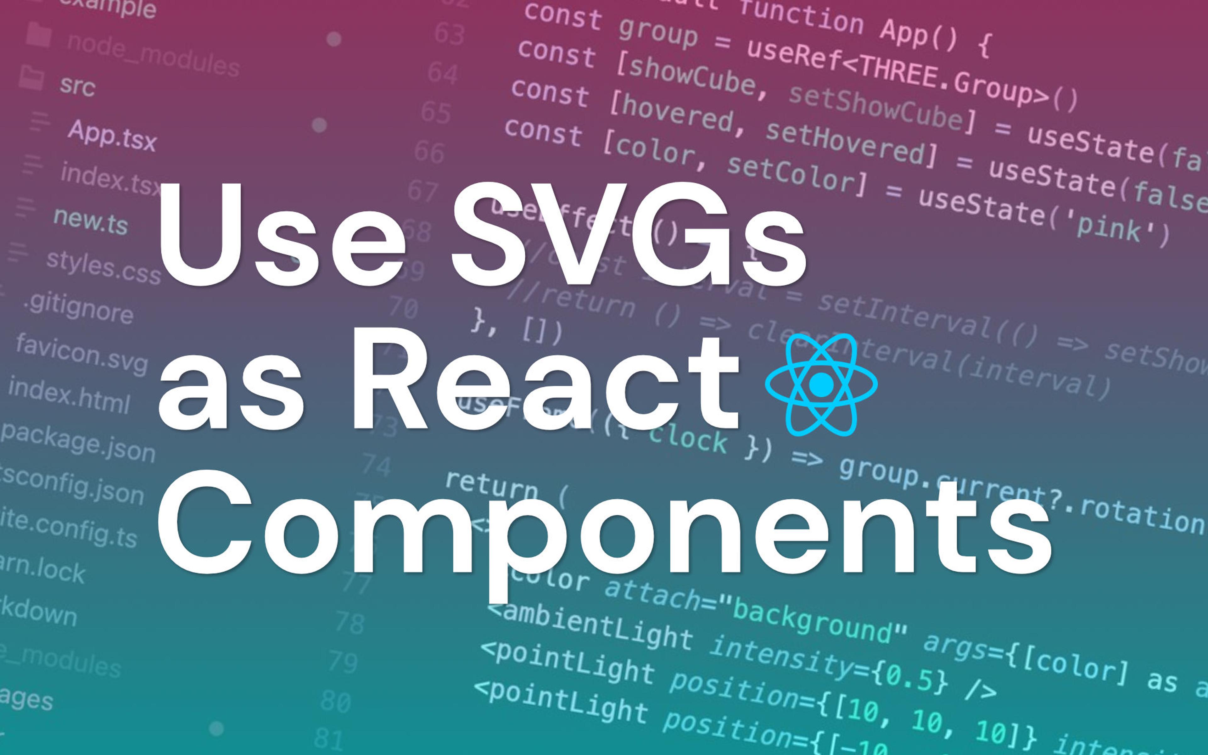 How to use SVGs as React Components in Next.js Thumbnail