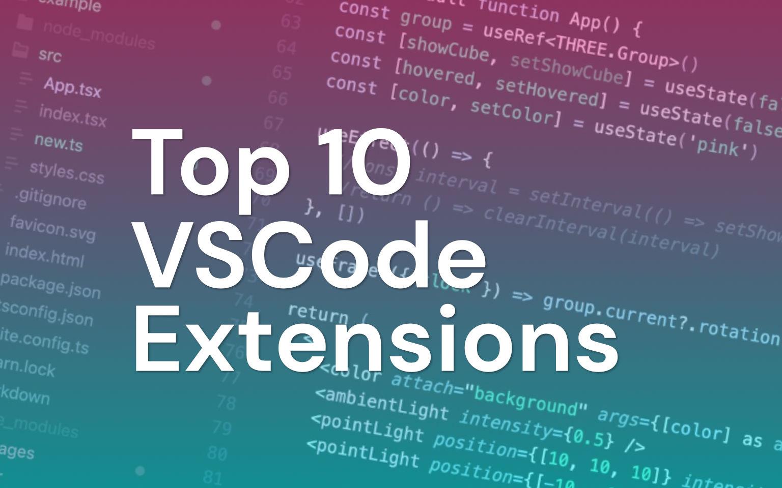Top 10 VSCode extensions - Stijn Elskens