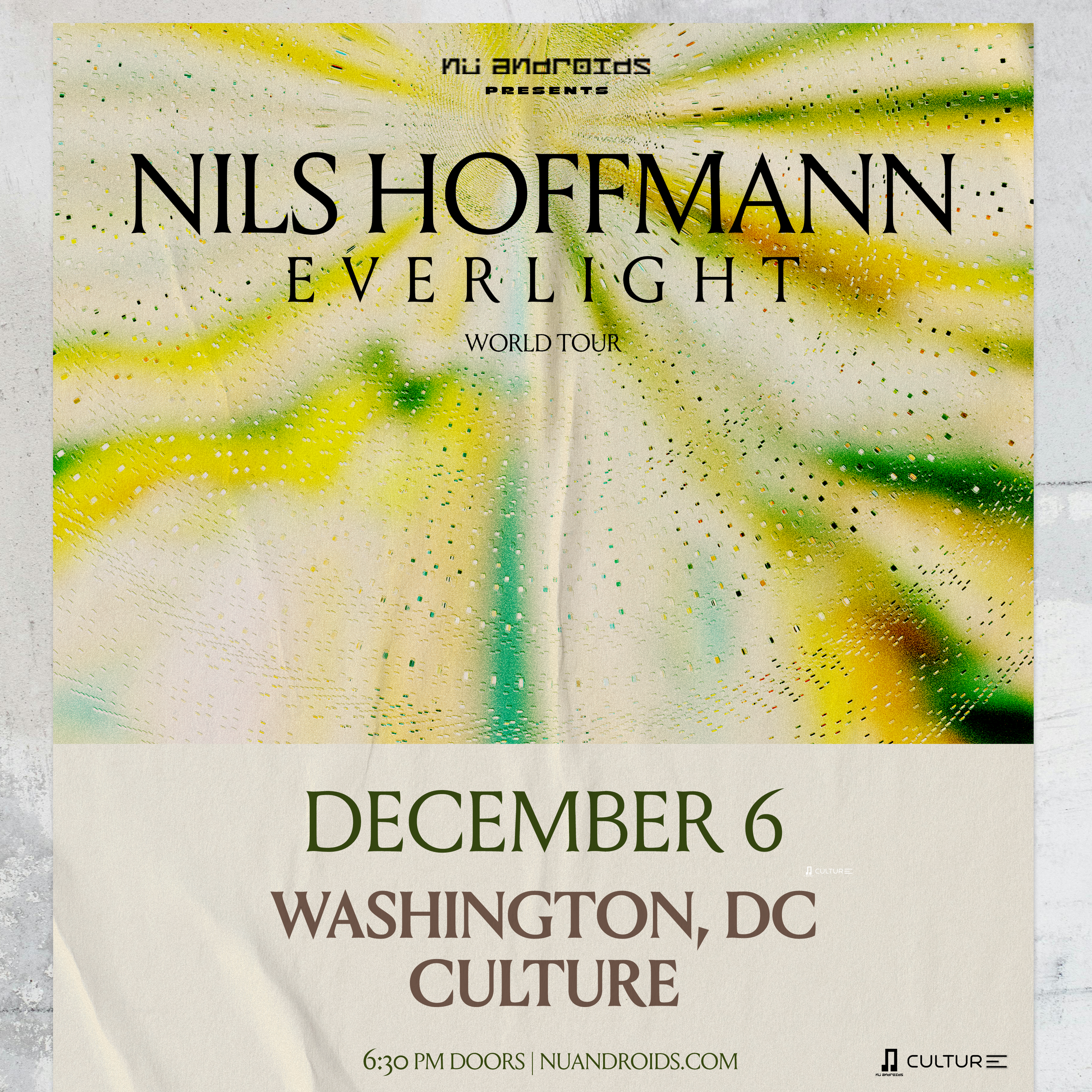 Flyer image for Nils Hoffmann Everlight Tour