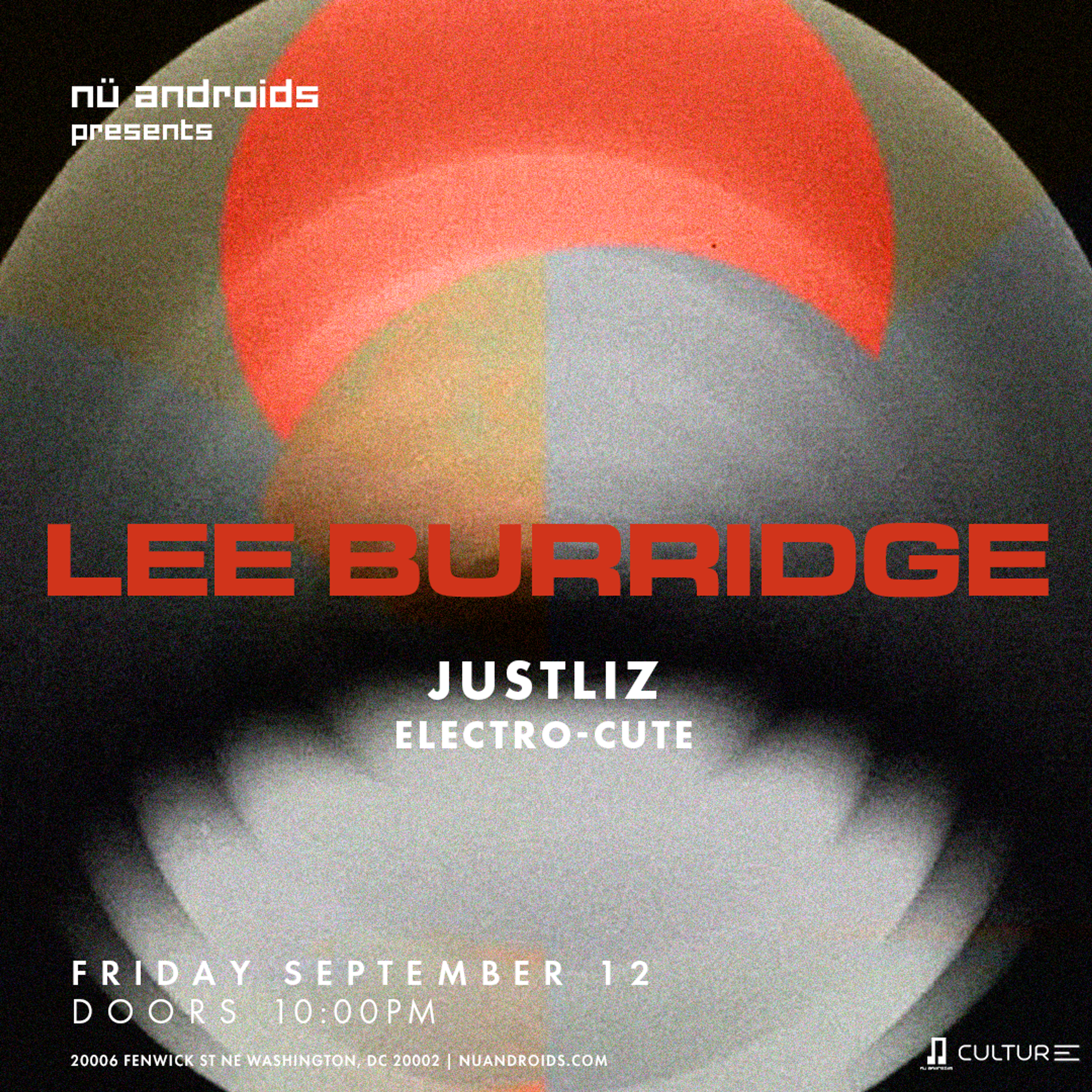 Flyer image for Lee Burridge