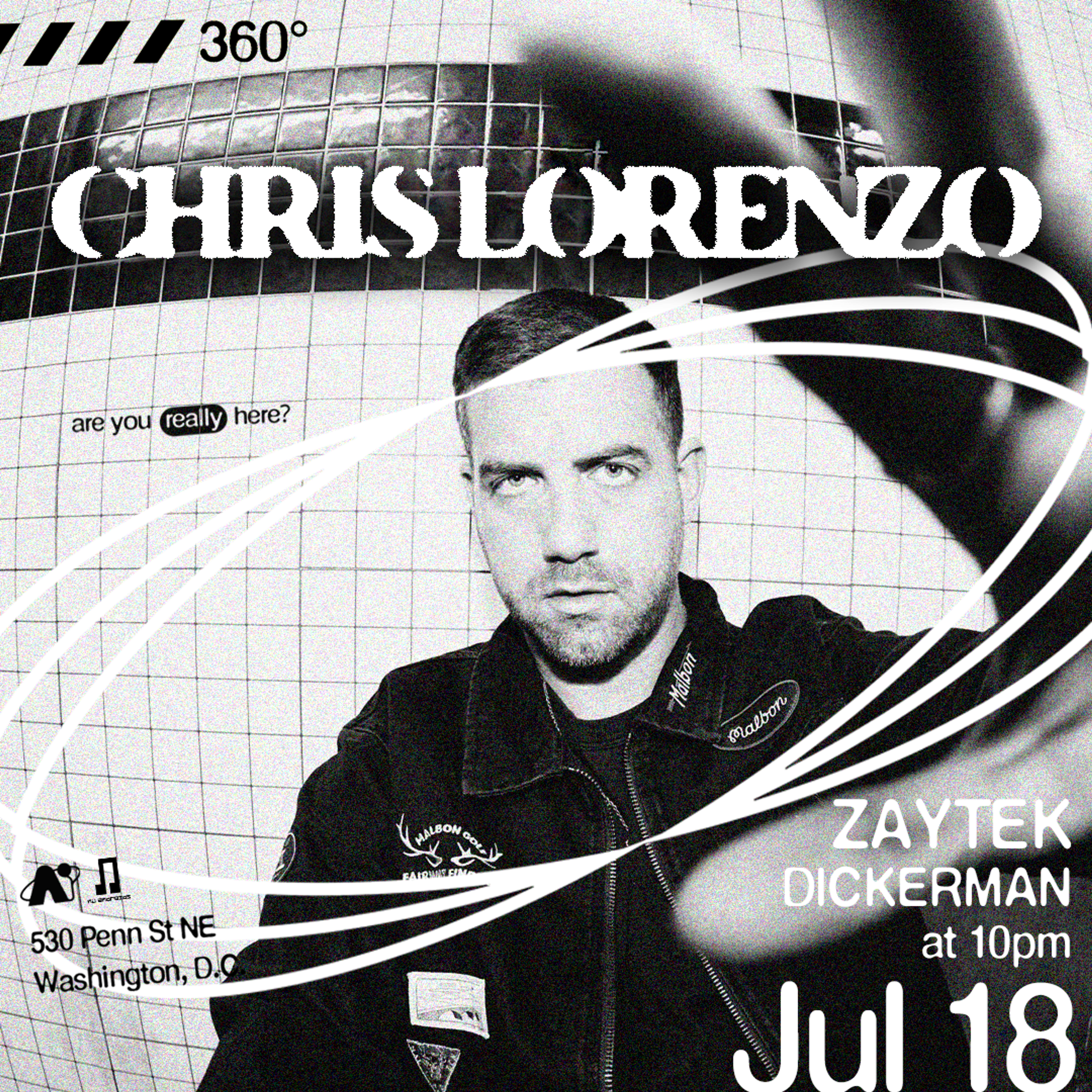 Flyer image for Chris Lorenzo