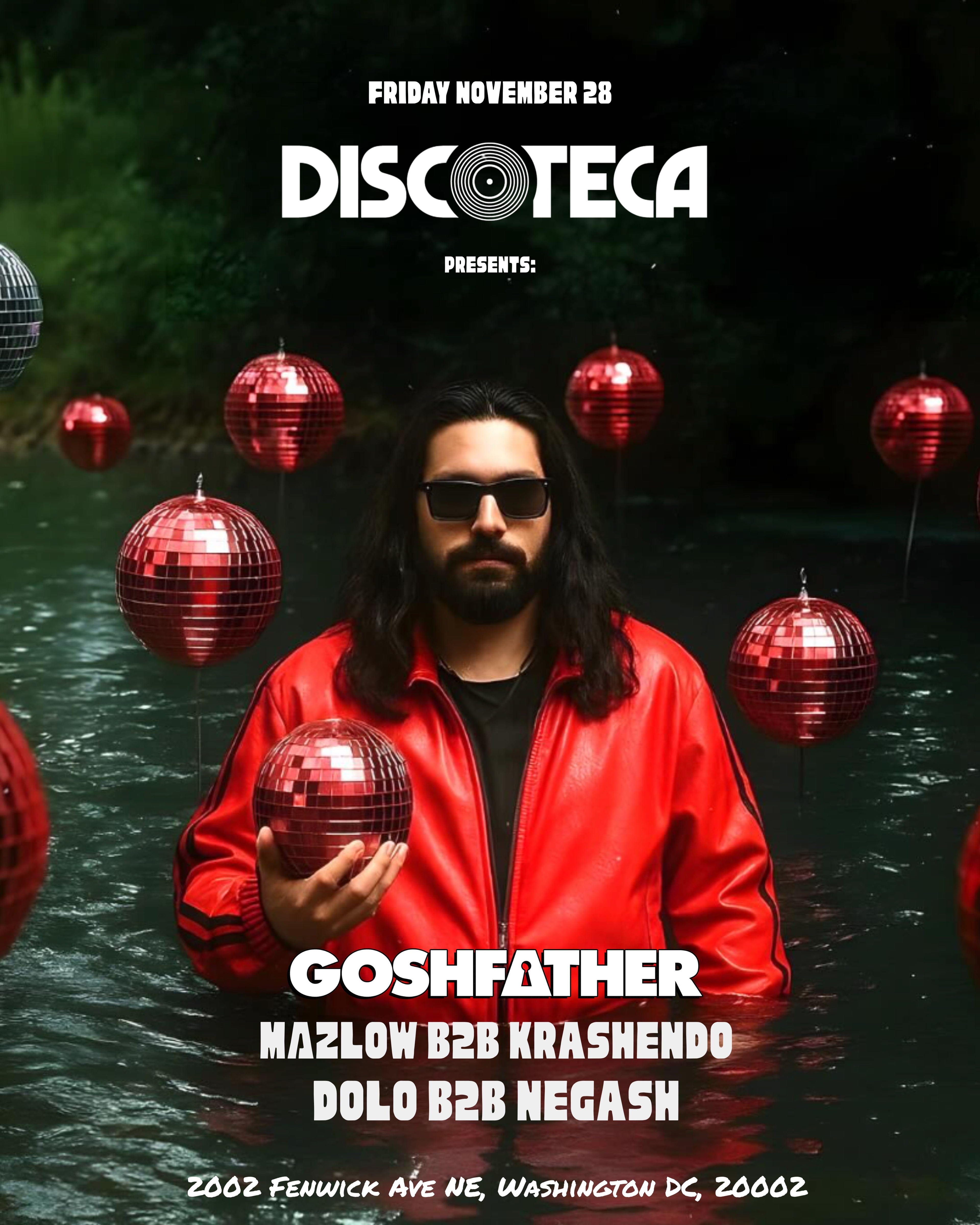 Flyer image for Discoteca: Goshfather