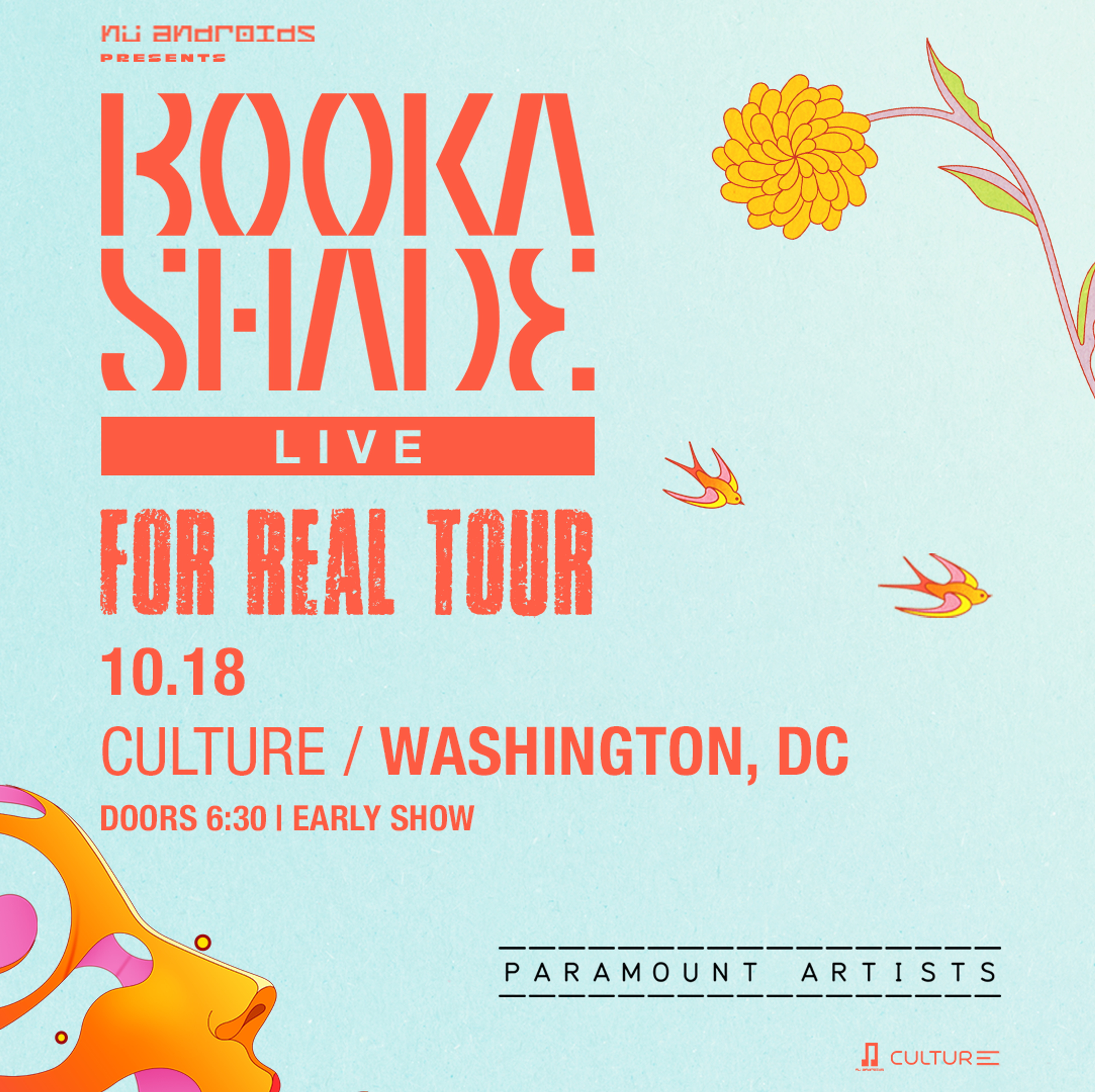 Flyer image for Booka Shade (Early Show)