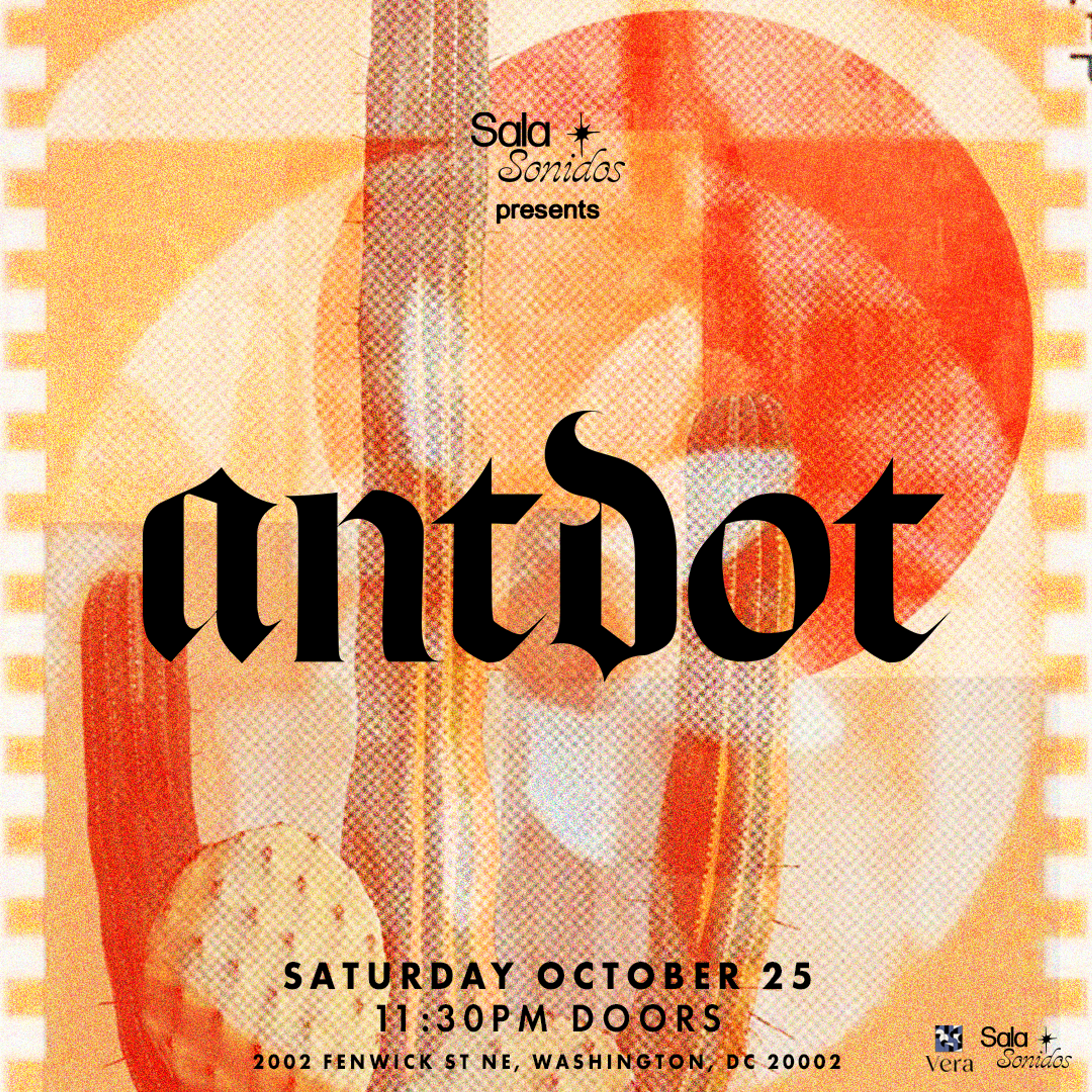 Flyer image for Sala Sonidos: Antdot