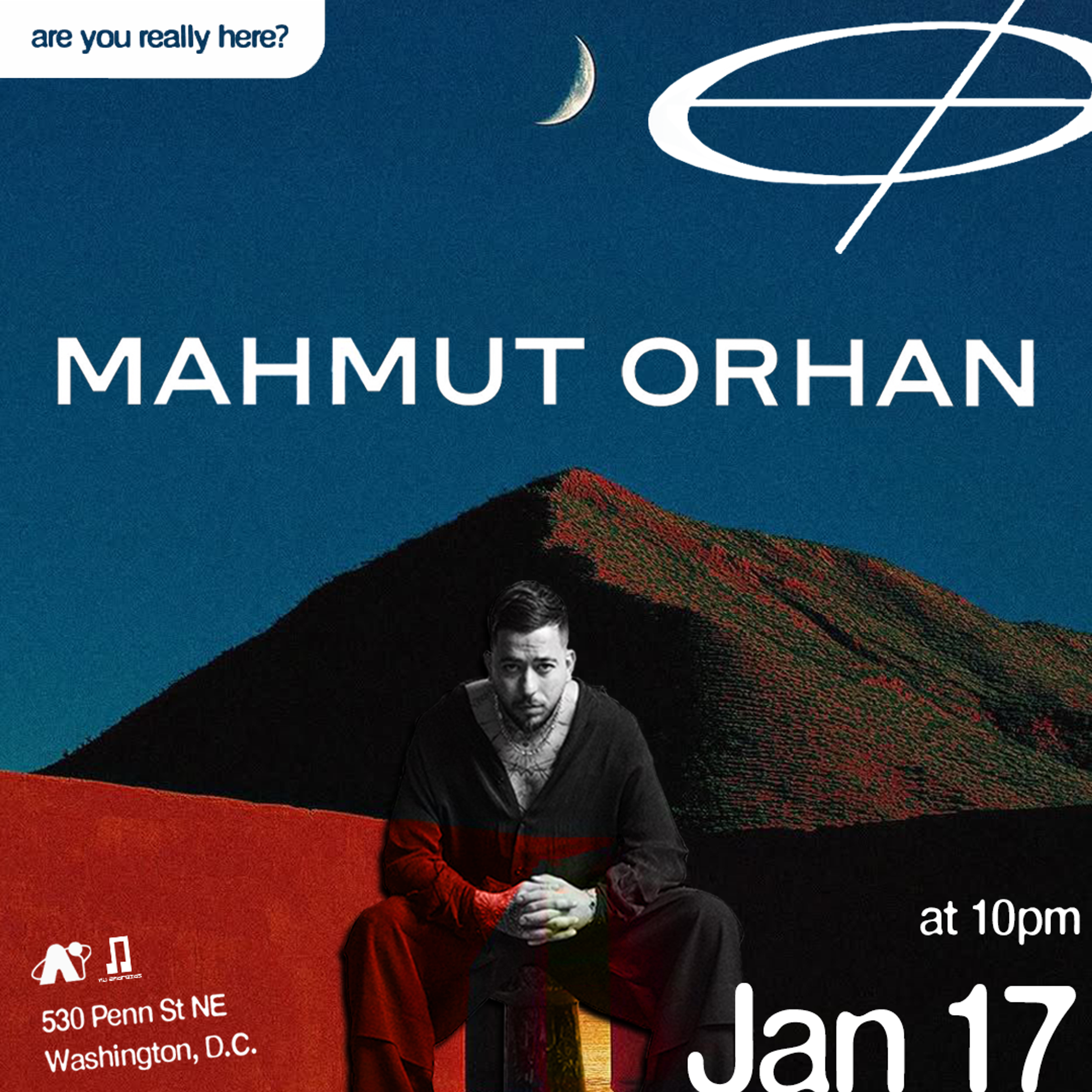Flyer image for Mahmut Orhan