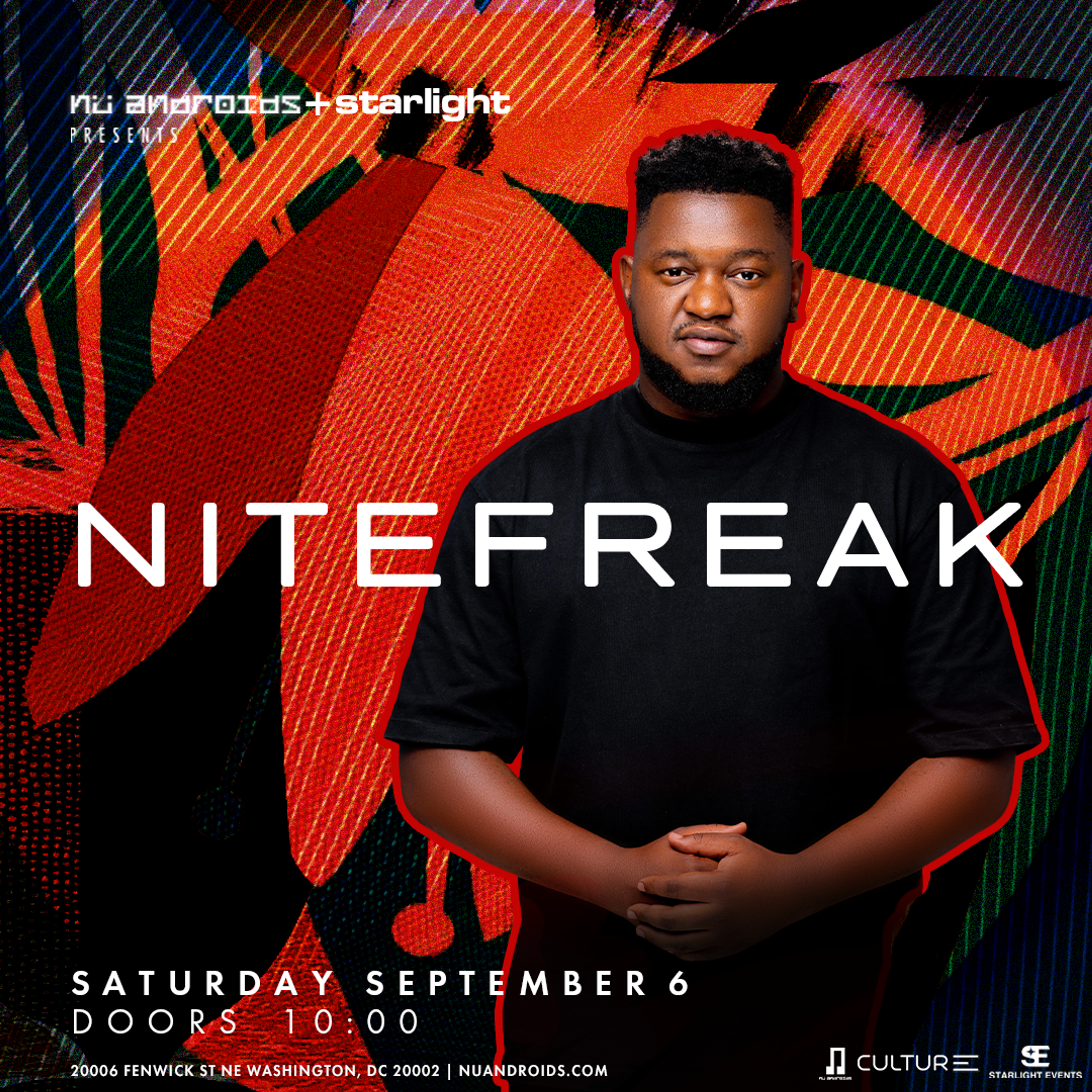 Flyer image for Nitefreak