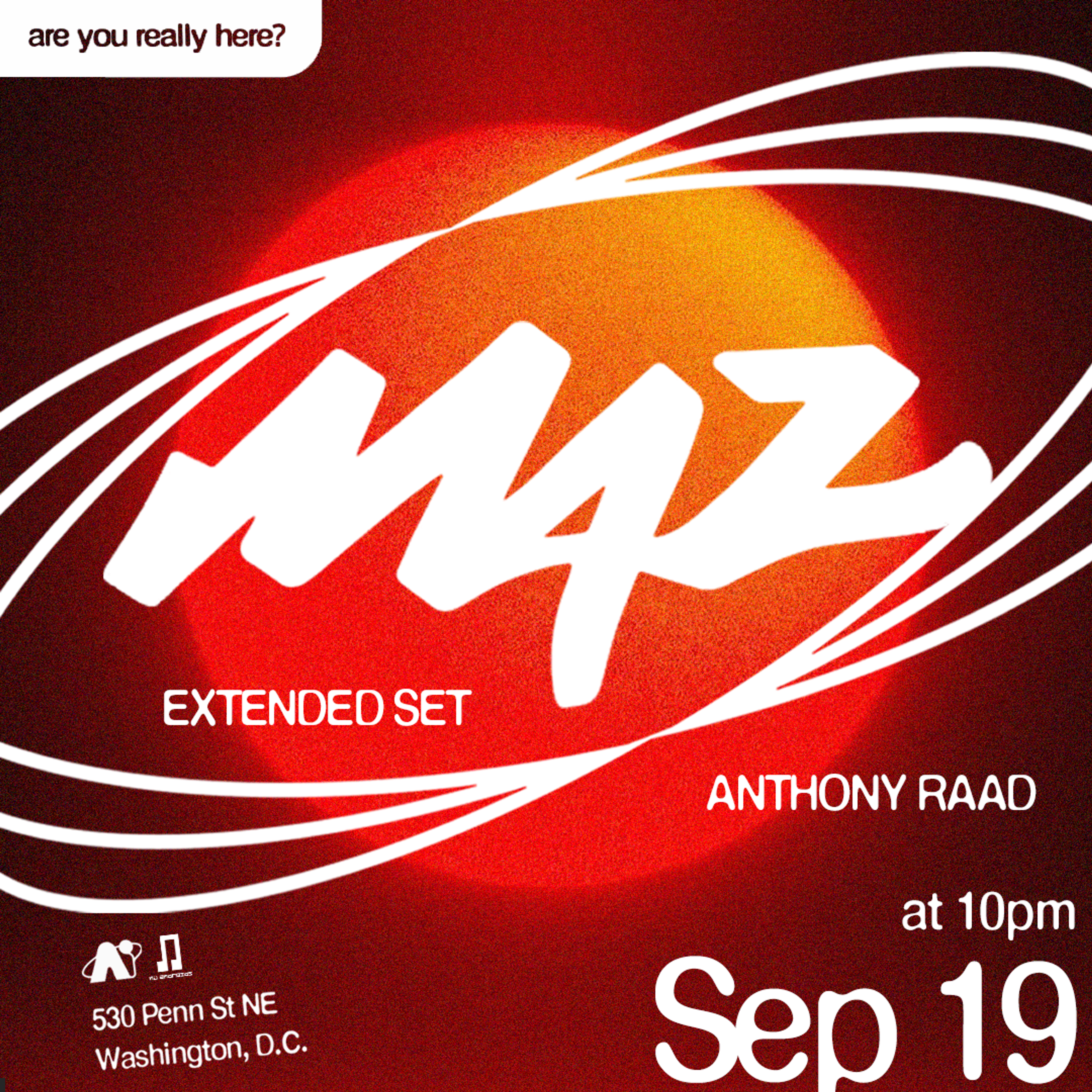 Flyer image for Maz (Extended Set)